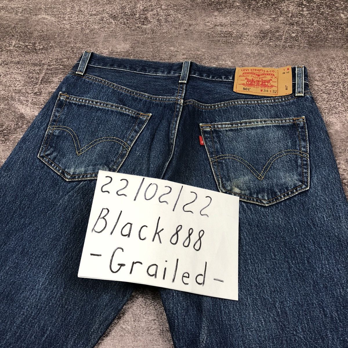 Levi's Vintage 90s Levi’s 34x32 Blue Jeans Made in Mexico Size US 34 / EU 50 - 20 Thumbnail