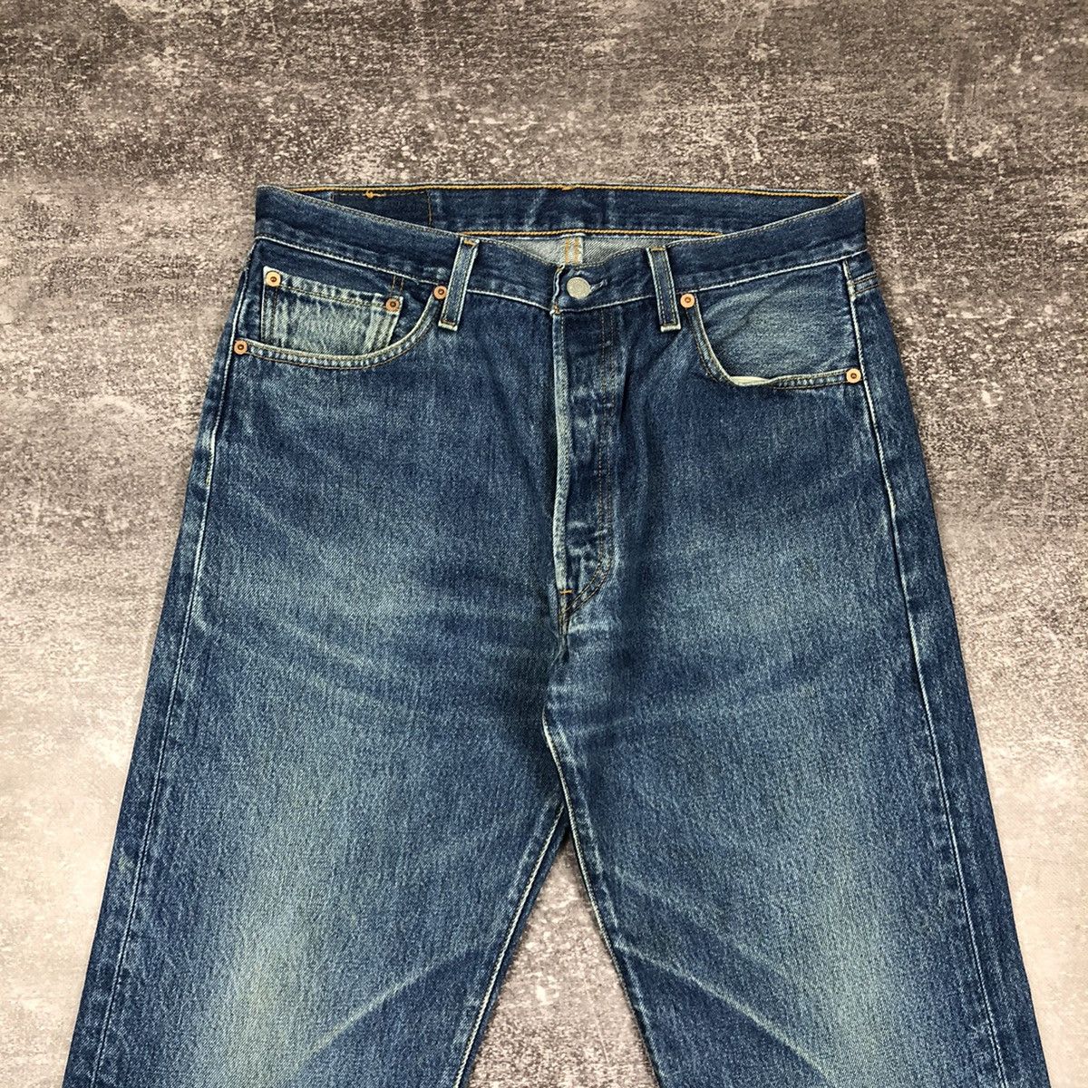 Levi's Vintage 90s Levi’s 34x32 Blue Jeans Made in Mexico Size US 34 / EU 50 - 5 Thumbnail
