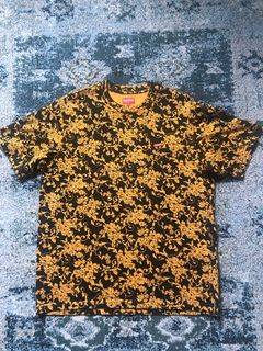 Supreme Floral Logo Tee | Grailed