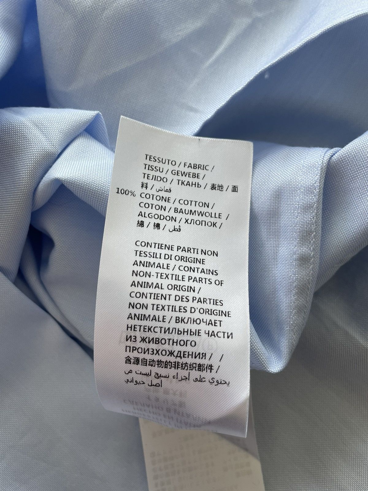 Gucci Limited Rare Super Runway Iconic Horse 🐎 Logo Sky Blue Shirt Size US L / EU 52-54 / 3 - 9 Thumbnail
