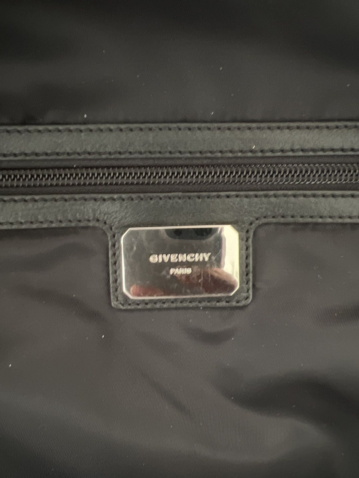 Givenchy Black Leather Destroyed Backpack Size ONE SIZE - 4 Thumbnail