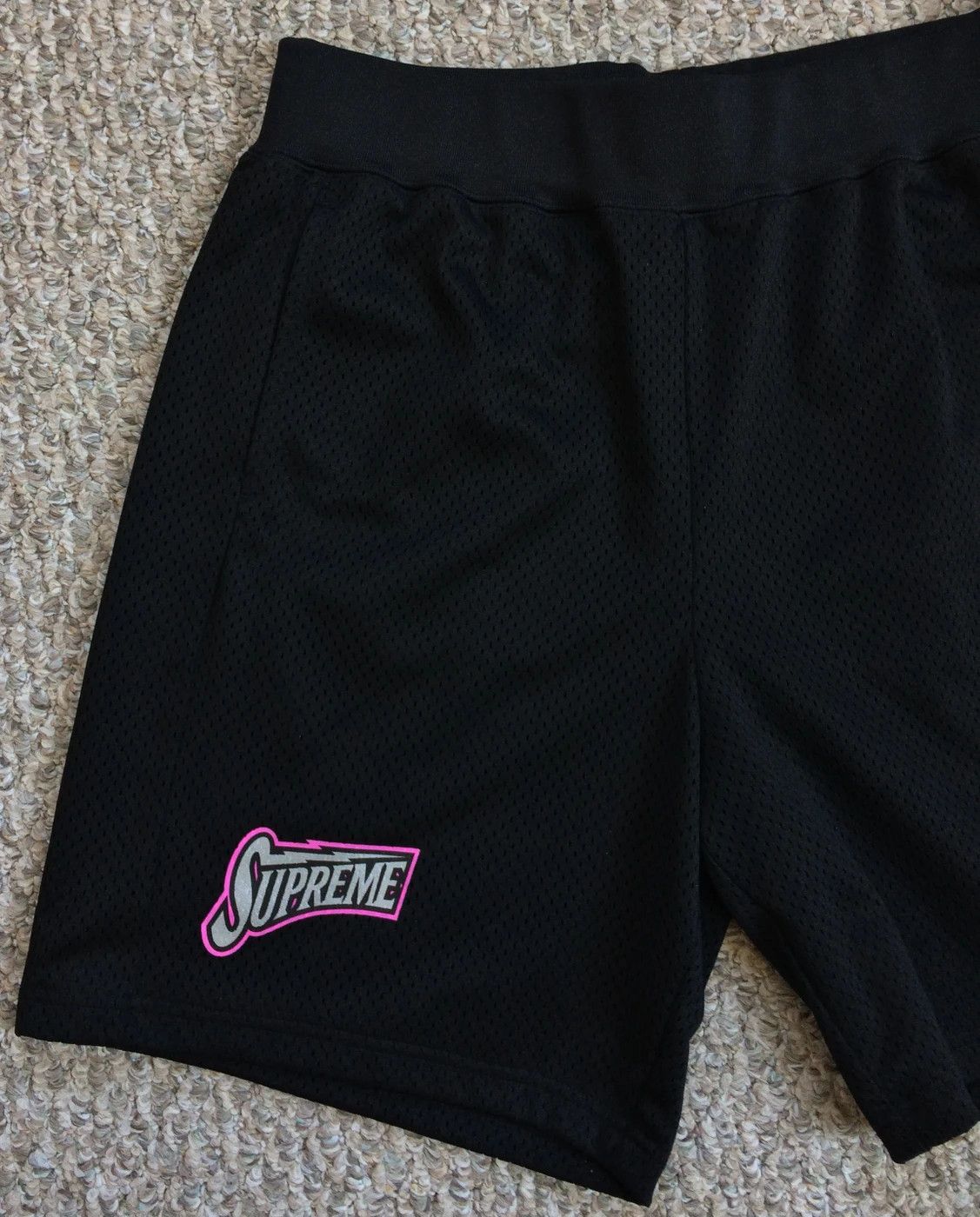 シュプリーム Bolt Basketball Short BLACK Sサイズ S/S 2018 Supreme