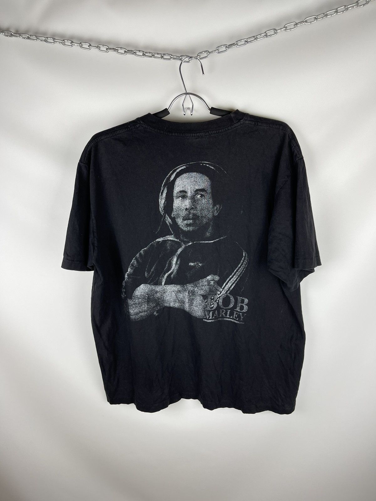 Band Tees × Bob Marley × Vintage Bob Marley vintage tab sons user distressed band tee shirt Size US XL / EU 56 / 4 - 2 Thumbnail
