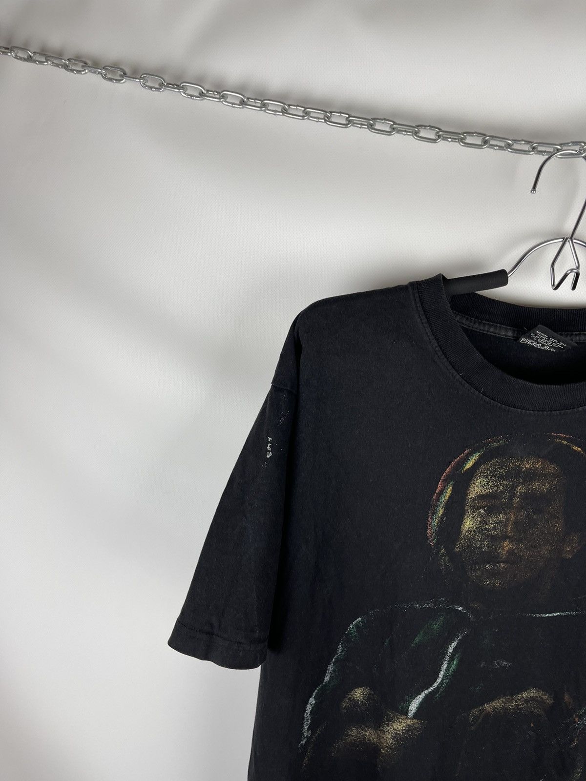 Band Tees × Bob Marley × Vintage Bob Marley vintage tab sons user distressed band tee shirt Size US XL / EU 56 / 4 - 3 Thumbnail