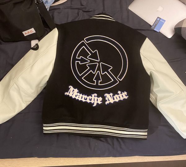 M+Rc Noir M+rc Noir Varsity Jacket | Grailed