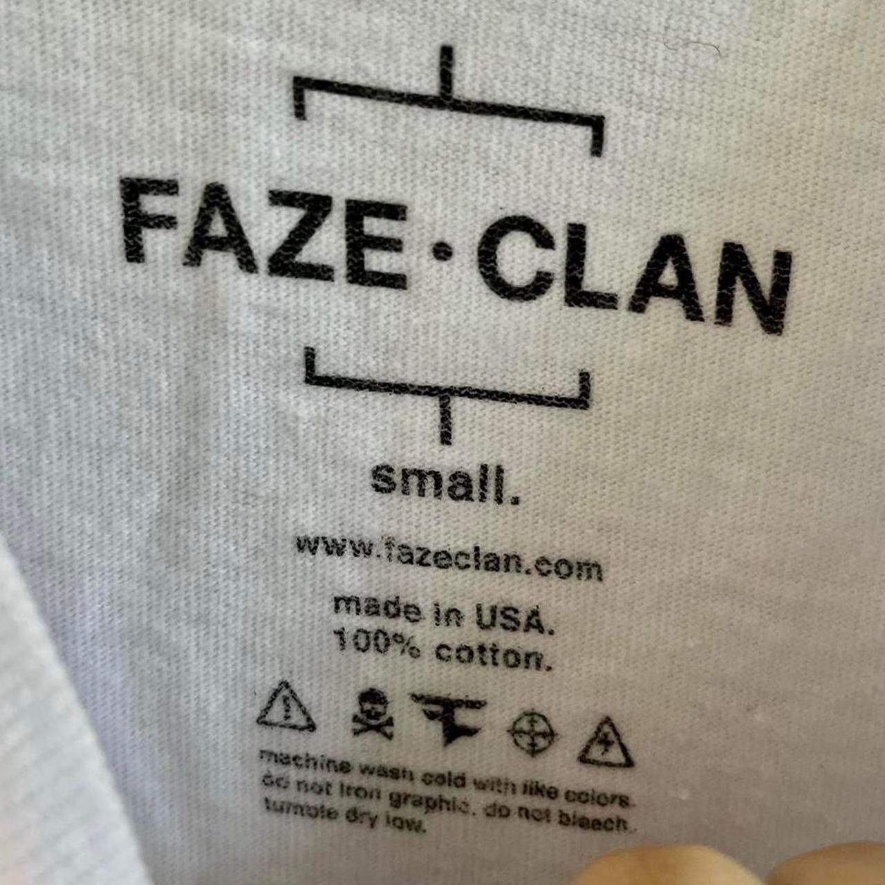 FaZe Faze Clan Chrome Logo Tee Size US S / EU 44-46 / 1 - 4 Thumbnail