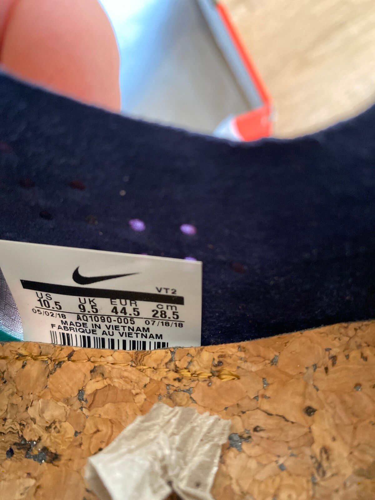 Nike React Element 87 Neptune Green 2018 Size US 10.5 / EU 43-44 - 7 Preview