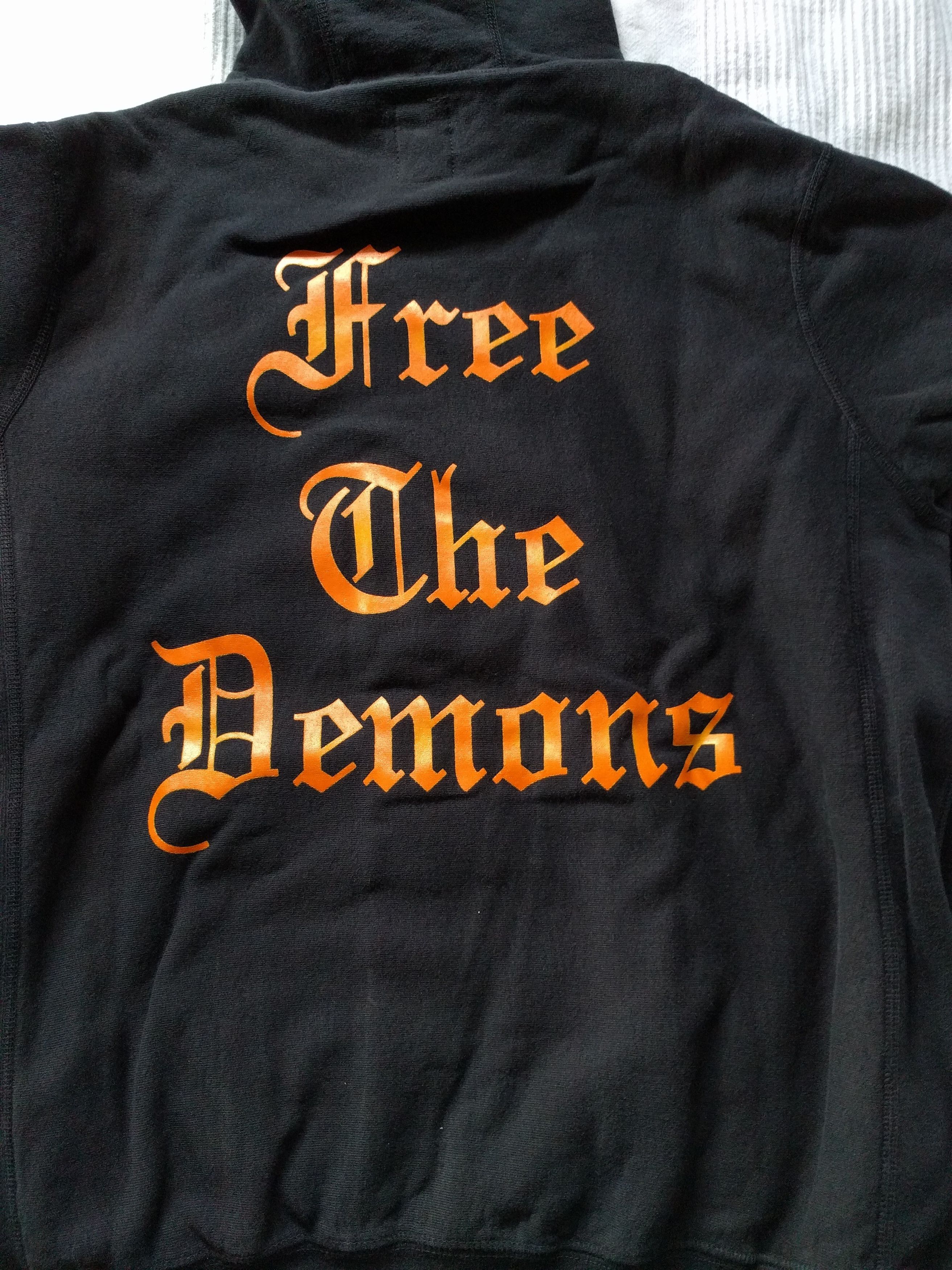 Octobers Very Own OVO Free The Demons Hoodie Grailed