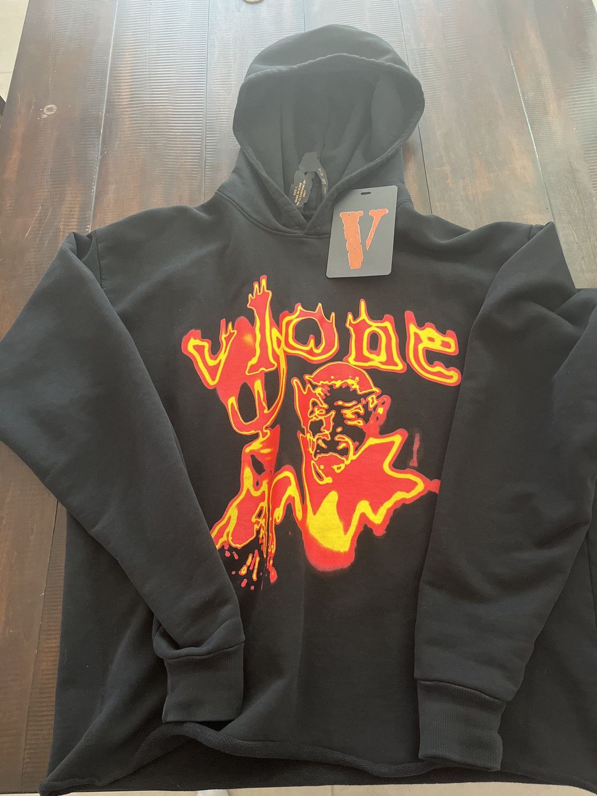 Vlone VLONE ENDS CROPPED HOODIE Size US L / EU 52-54 / 3 - 1 Preview