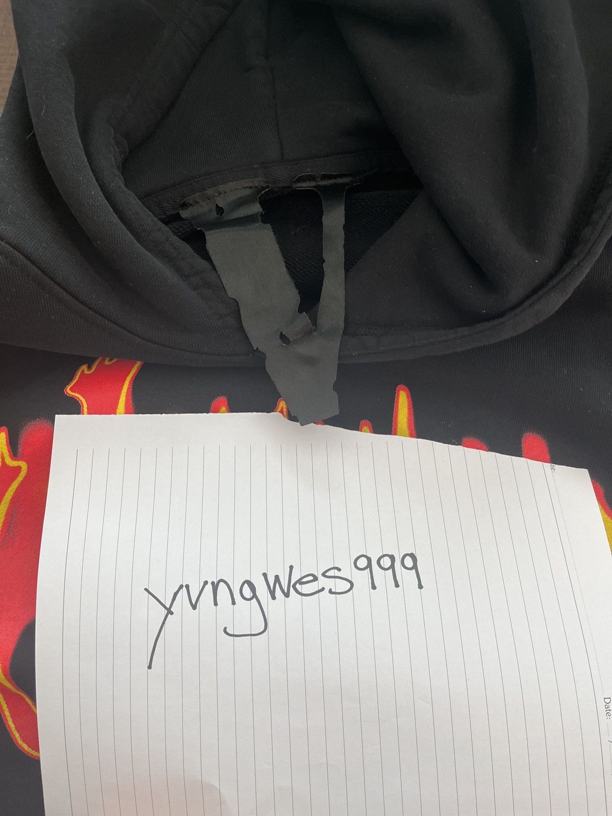 Vlone VLONE ENDS CROPPED HOODIE Size US L / EU 52-54 / 3 - 10 Preview