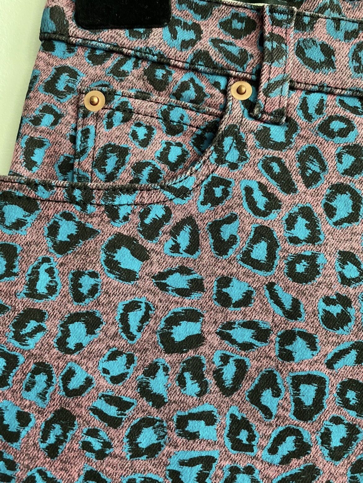 Gucci $1,700 Value Runway Rare Limited Leopard Skinny Denim Jeans Size US 31 - 9 Thumbnail