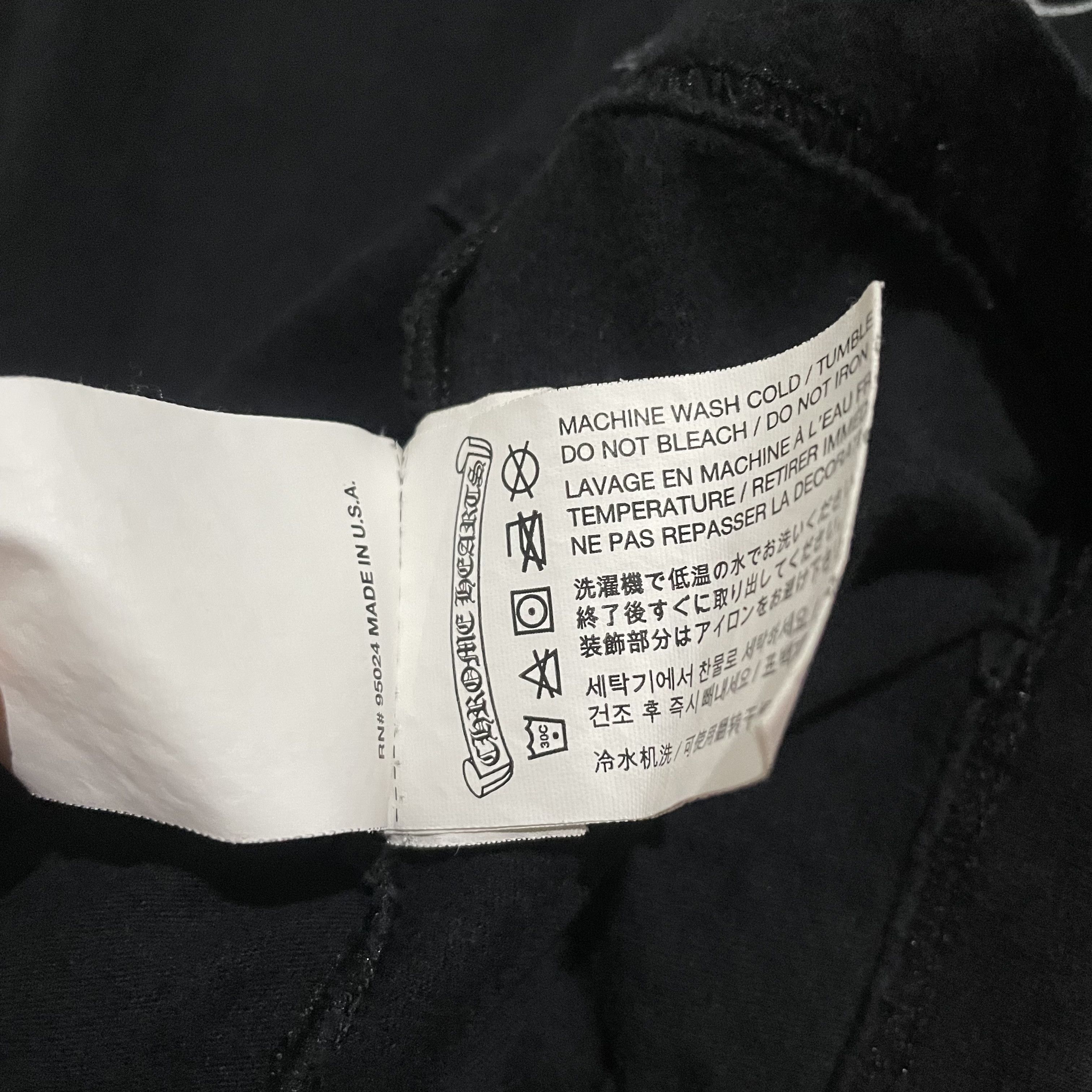 Chrome Hearts Chrome Hearts Cross Tee Size US S / EU 44-46 / 1 - 9 Thumbnail