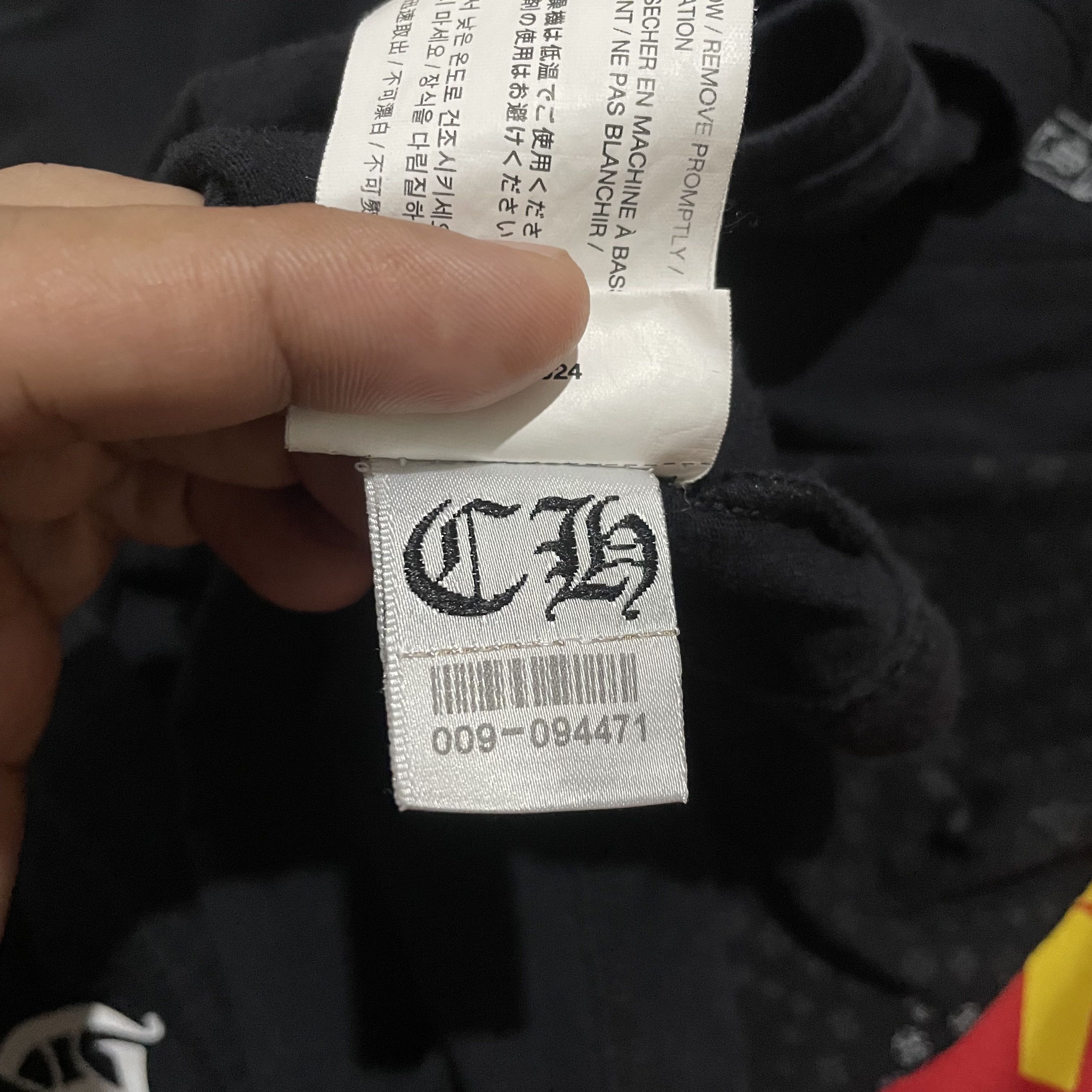 Chrome Hearts Chrome Hearts Cross Tee Size US S / EU 44-46 / 1 - 8 Thumbnail