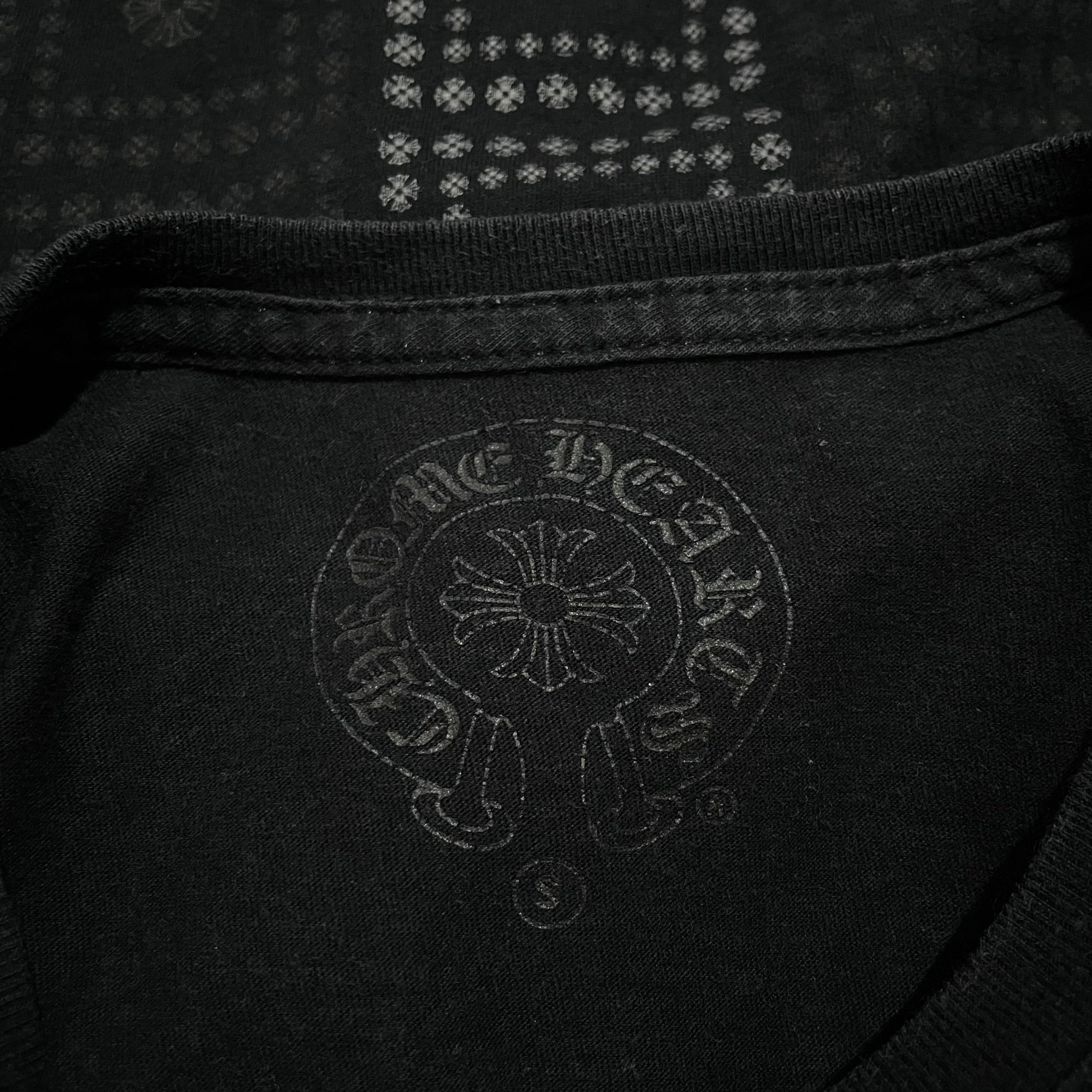 Chrome Hearts Chrome Hearts Cross Tee Size US S / EU 44-46 / 1 - 5 Thumbnail