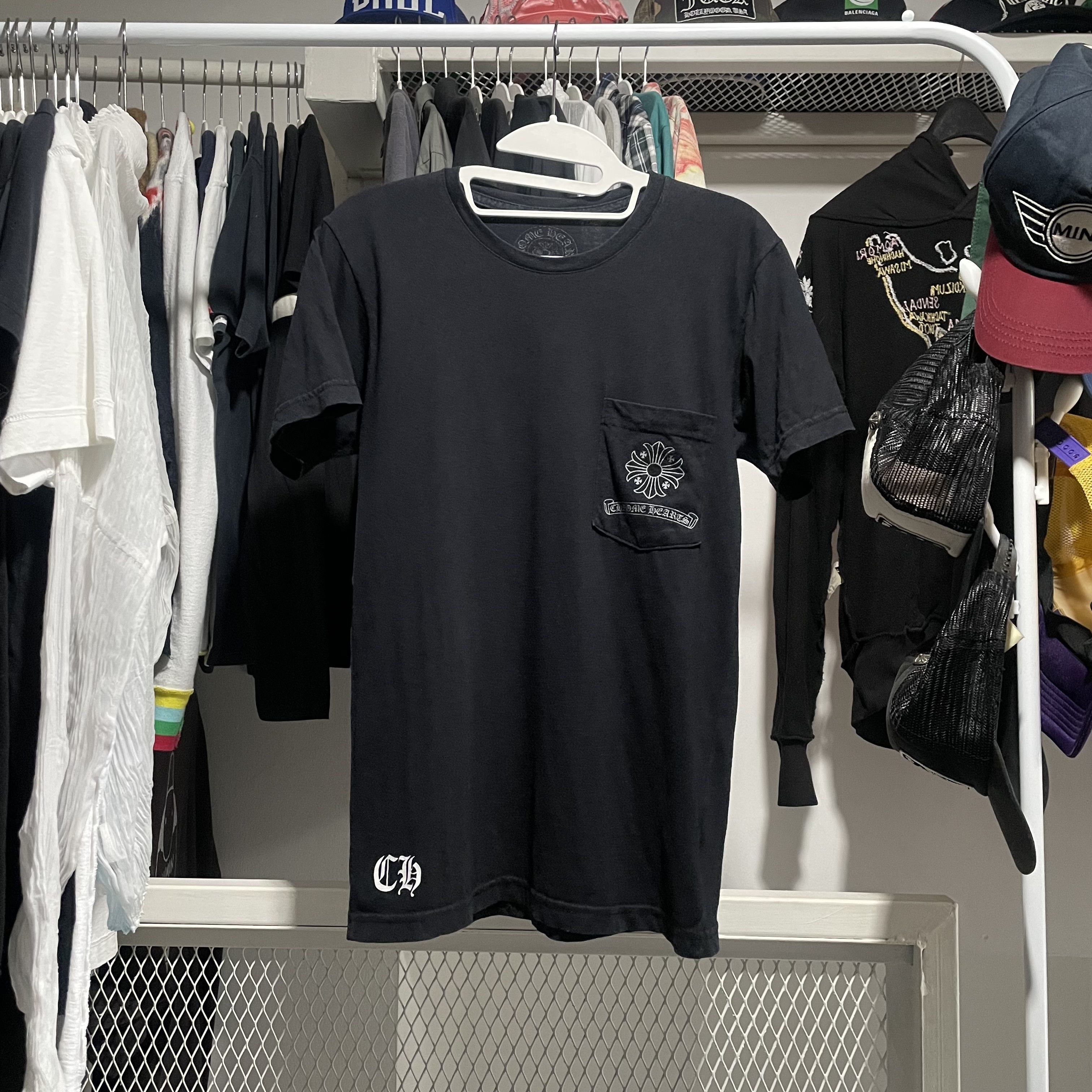Chrome Hearts Chrome Hearts Cross Tee Size US S / EU 44-46 / 1 - 4 Thumbnail
