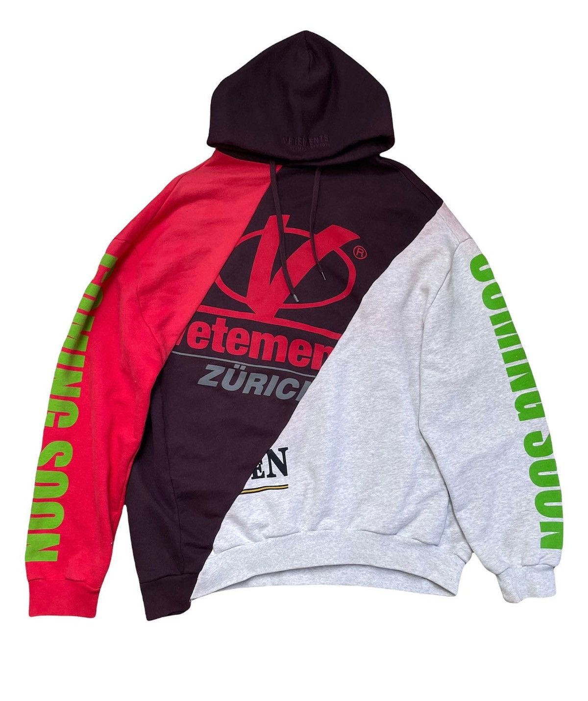 Vetements Vetements reconstructed Zurich hoodie | Grailed