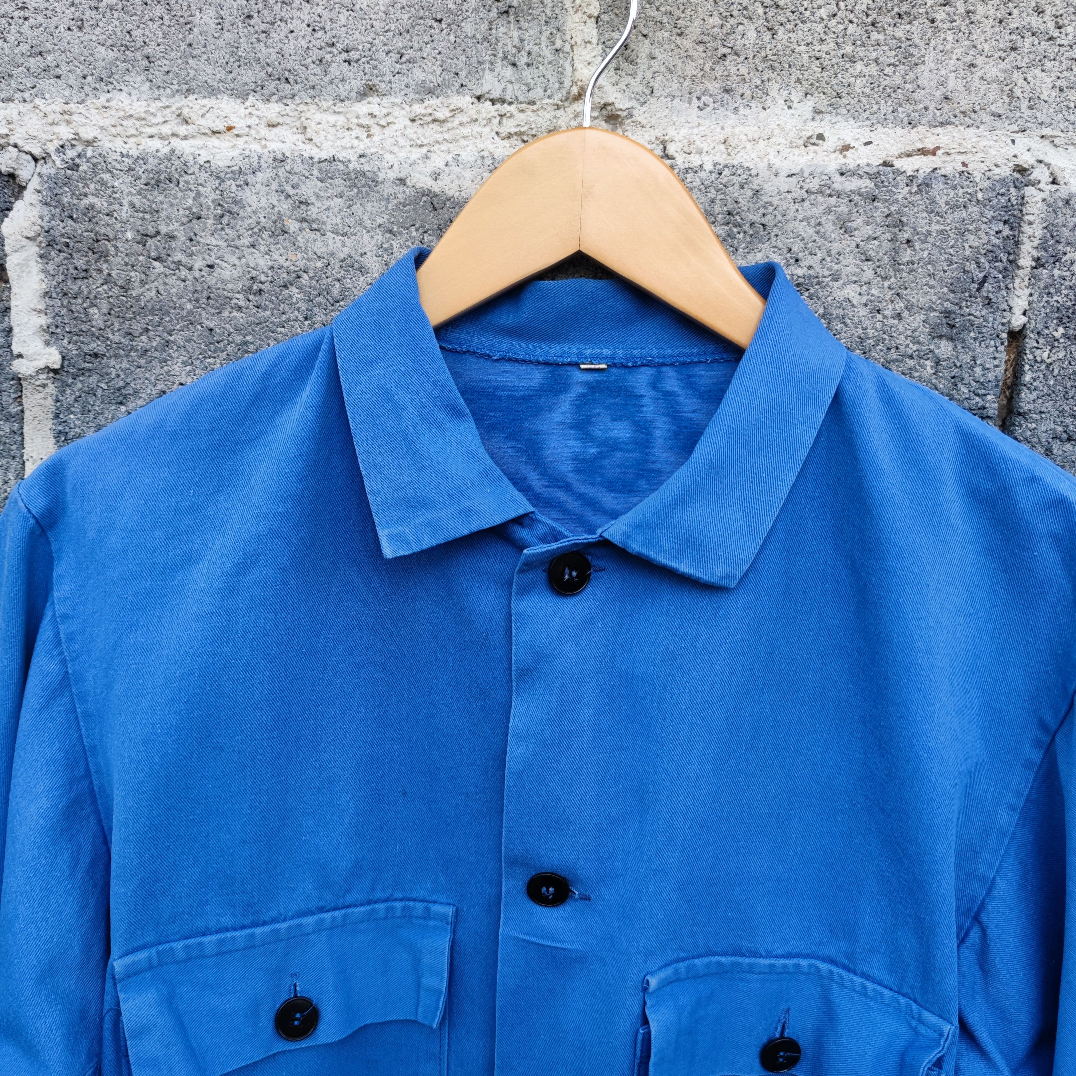 Vintage Vintage French Chore Work Jacket Size US M / EU 48-50 / 2 - 2 Thumbnail