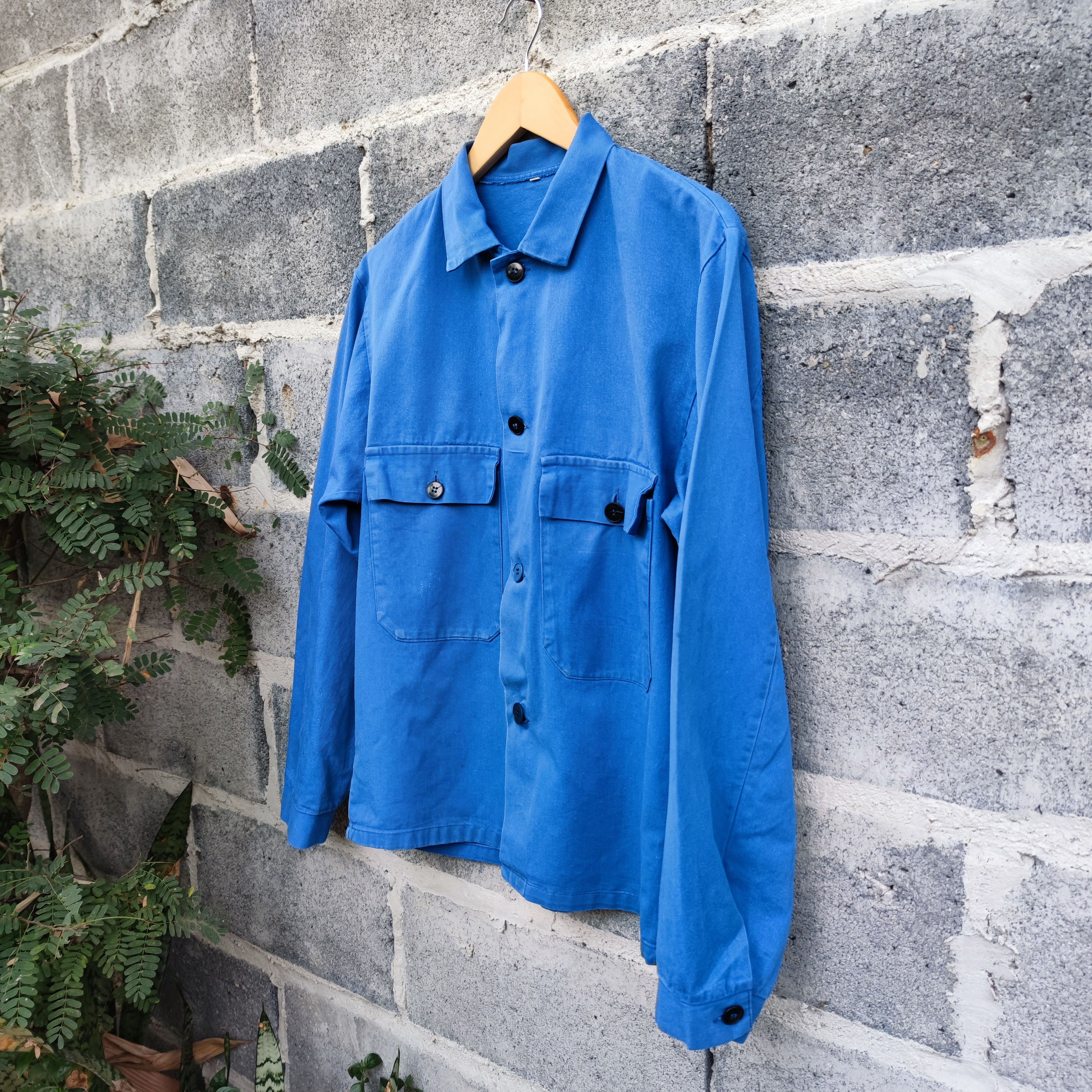 Vintage Vintage French Chore Work Jacket Size US M / EU 48-50 / 2 - 9 Thumbnail