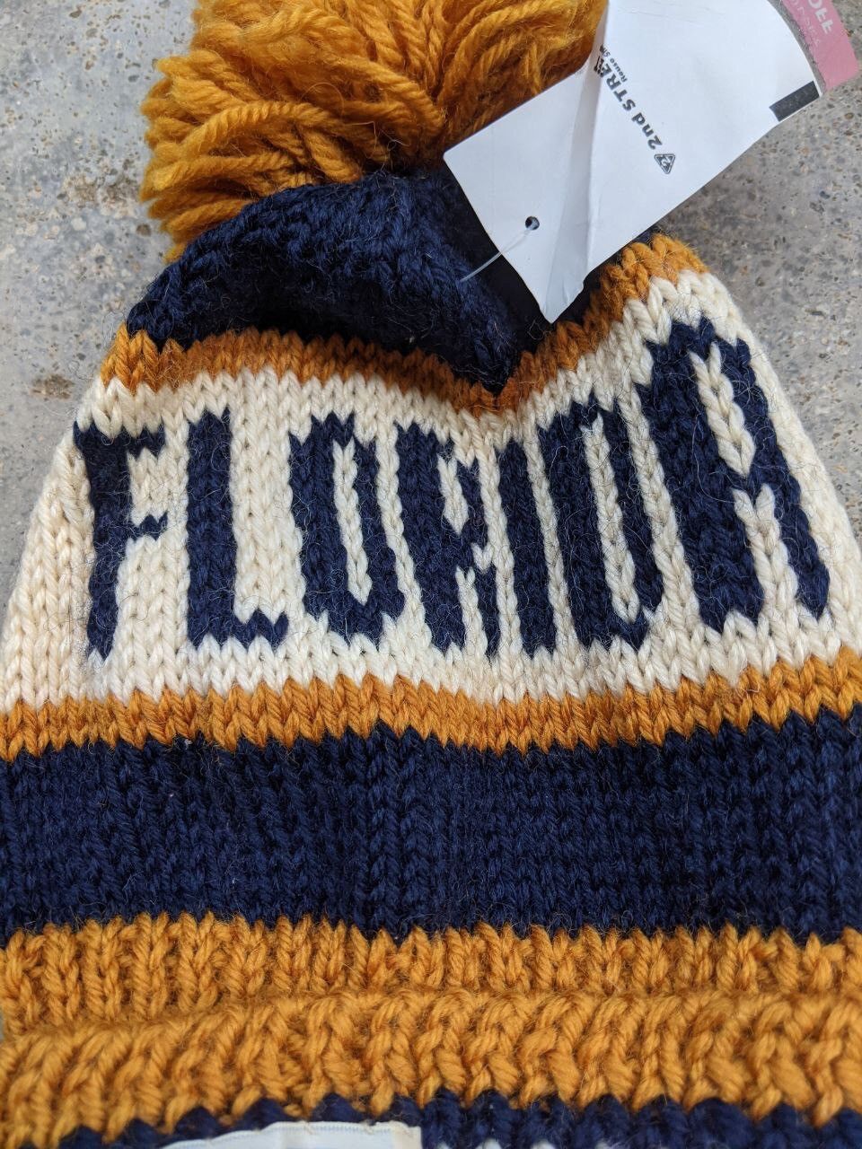NCAA Vintage Deadstock Florida Wallers Work Clothing Beanies Size ONE SIZE - 6 Thumbnail