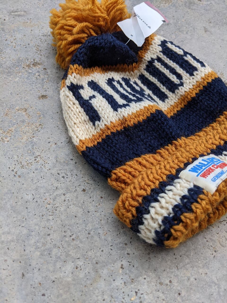 NCAA Vintage Deadstock Florida Wallers Work Clothing Beanies Size ONE SIZE - 3 Thumbnail