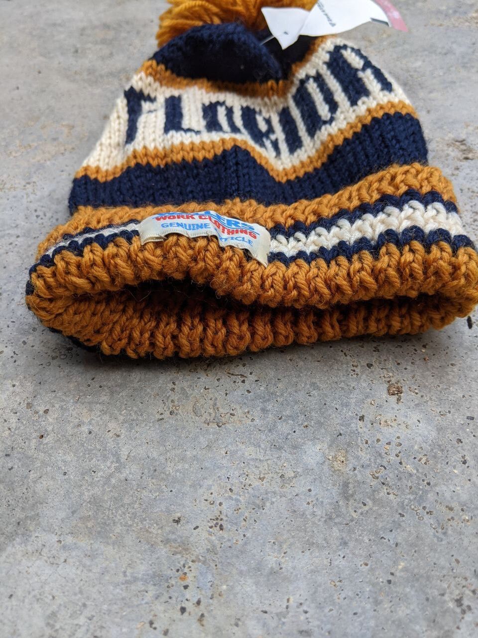 NCAA Vintage Deadstock Florida Wallers Work Clothing Beanies Size ONE SIZE - 5 Thumbnail