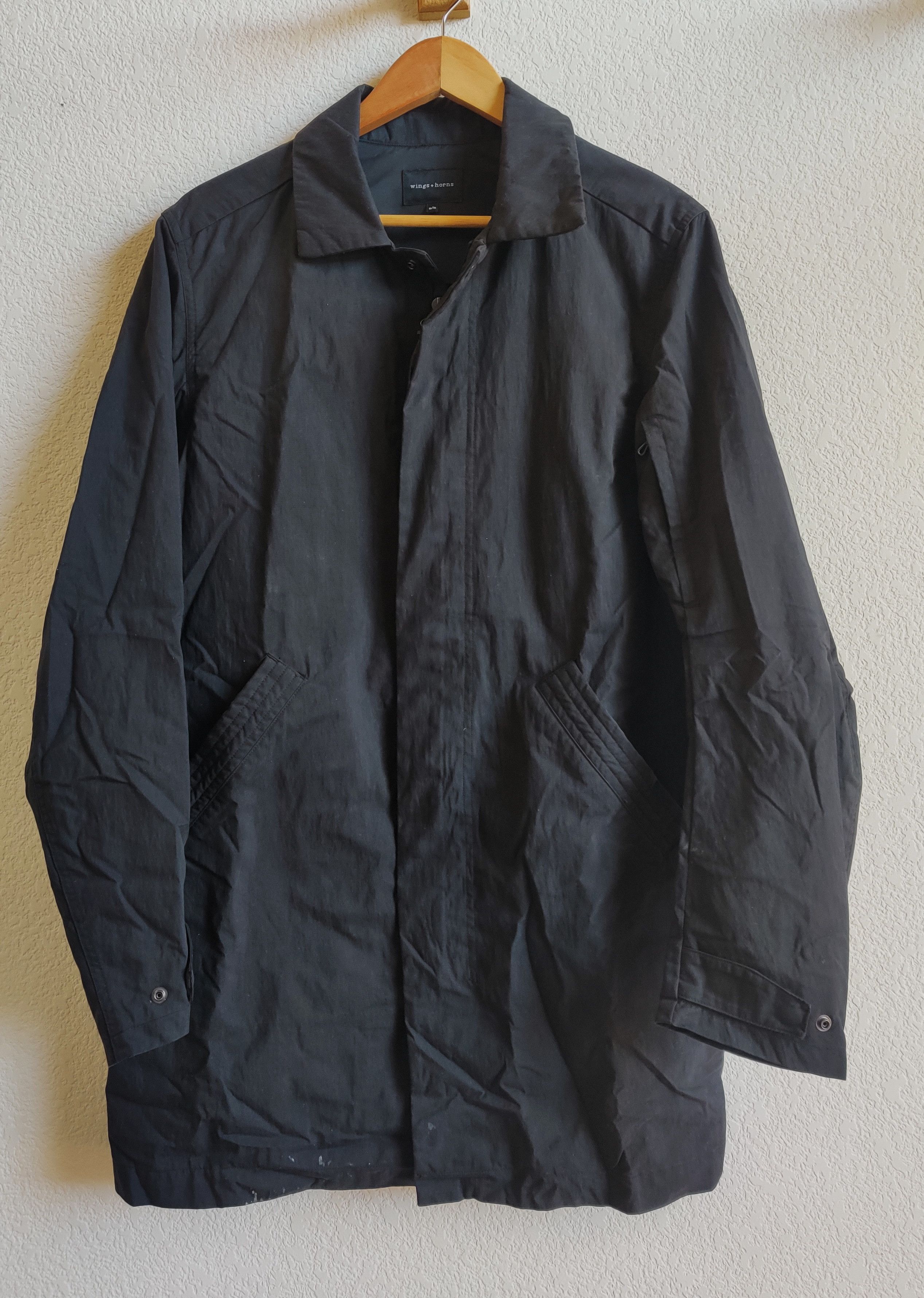 Wings + Horns mac coat Grailed