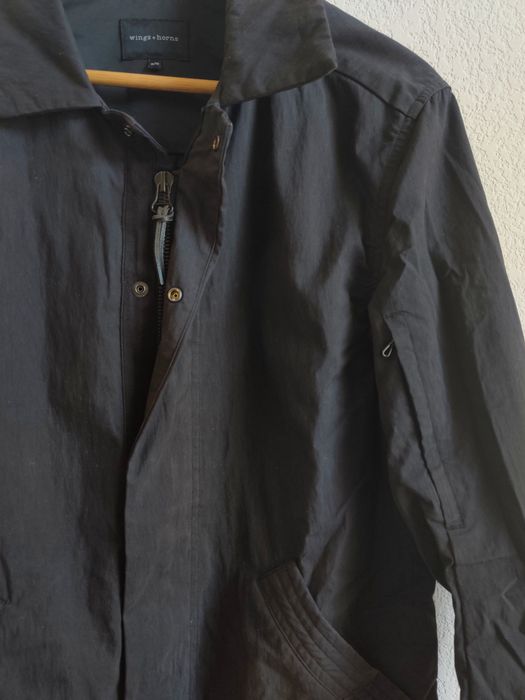 Wings + Horns mac coat Grailed