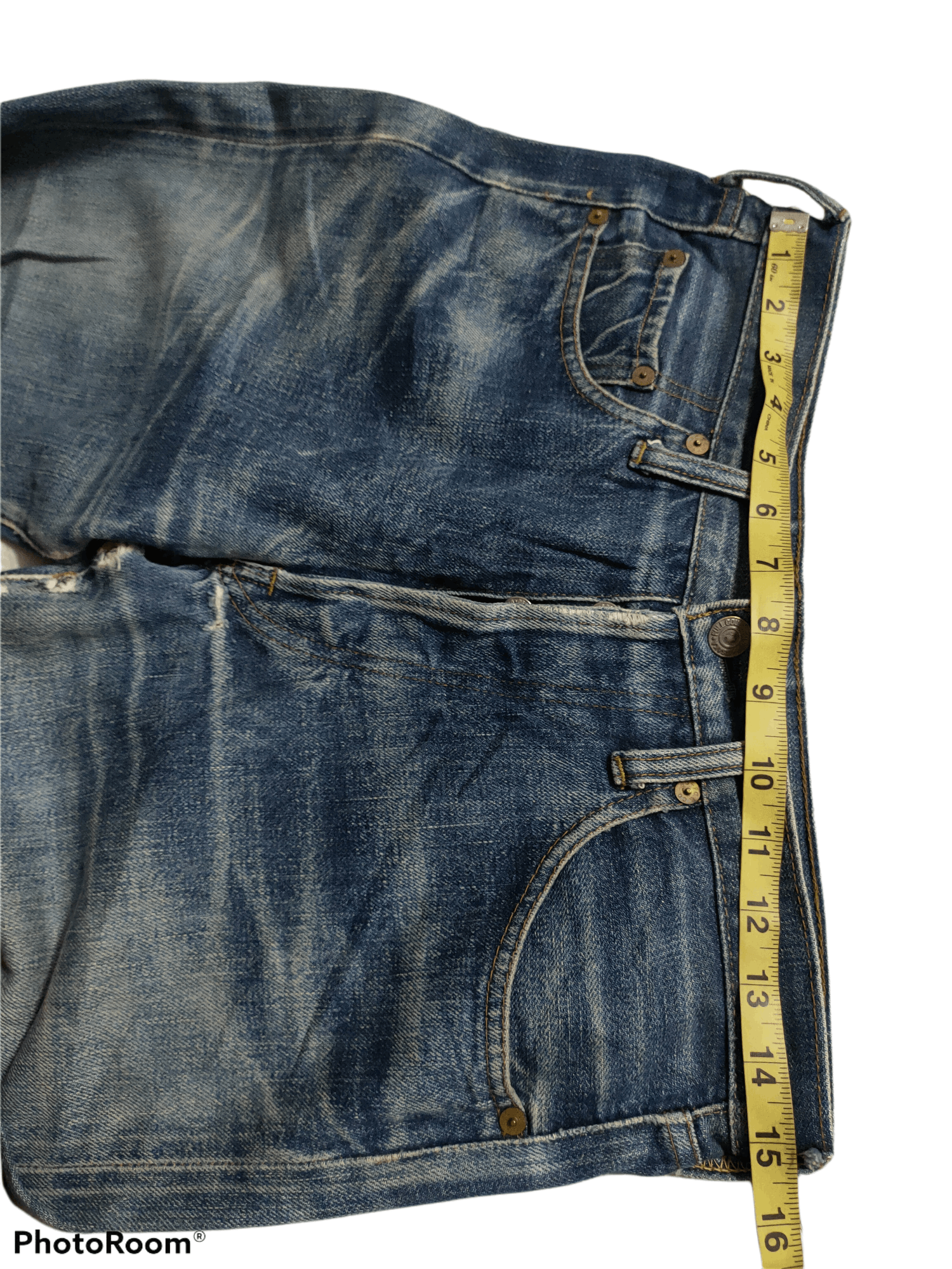 Full Count & Co. Full Count Denim x Distressed Style Size US 30 / EU 46 - 4 Thumbnail