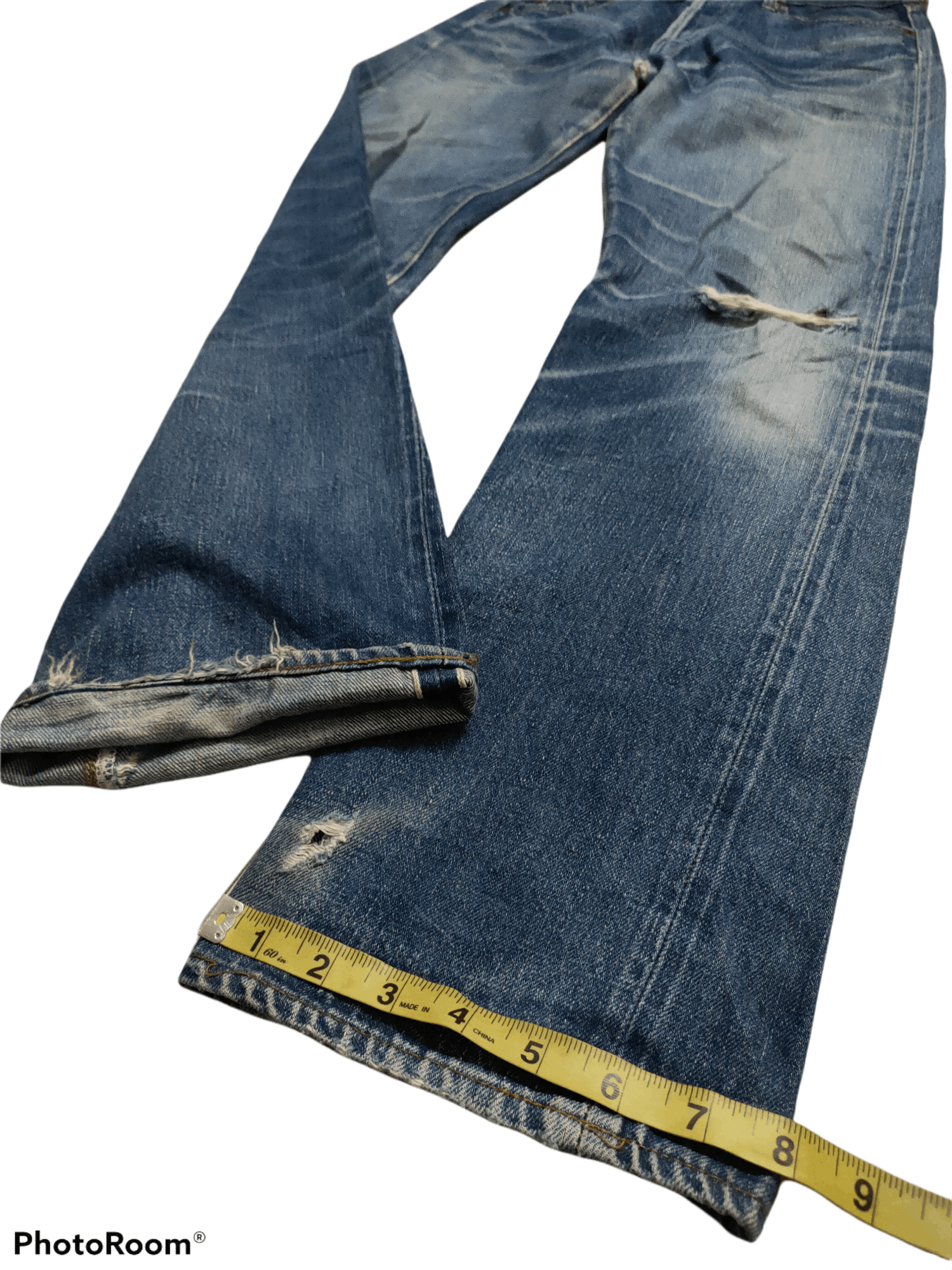 Full Count & Co. Full Count Denim x Distressed Style Size US 30 / EU 46 - 6 Thumbnail