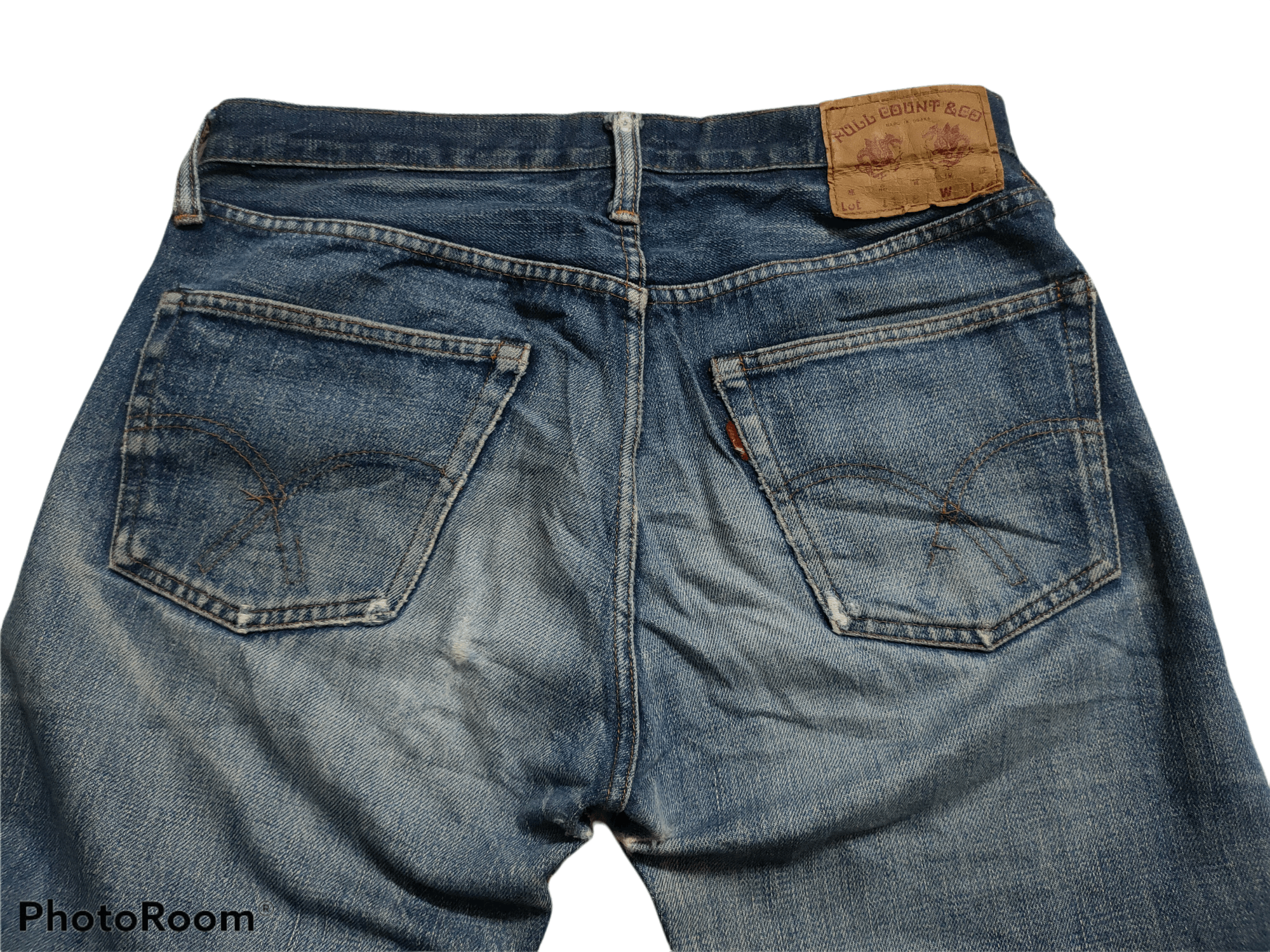 Full Count & Co. Full Count Denim x Distressed Style Size US 30 / EU 46 - 3 Thumbnail