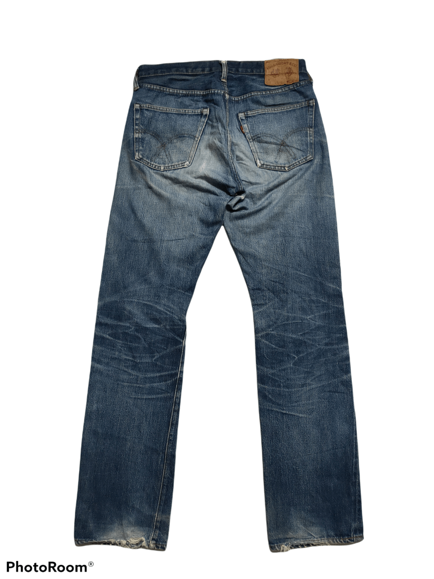 Full Count & Co. Full Count Denim x Distressed Style Size US 30 / EU 46 - 2 Thumbnail