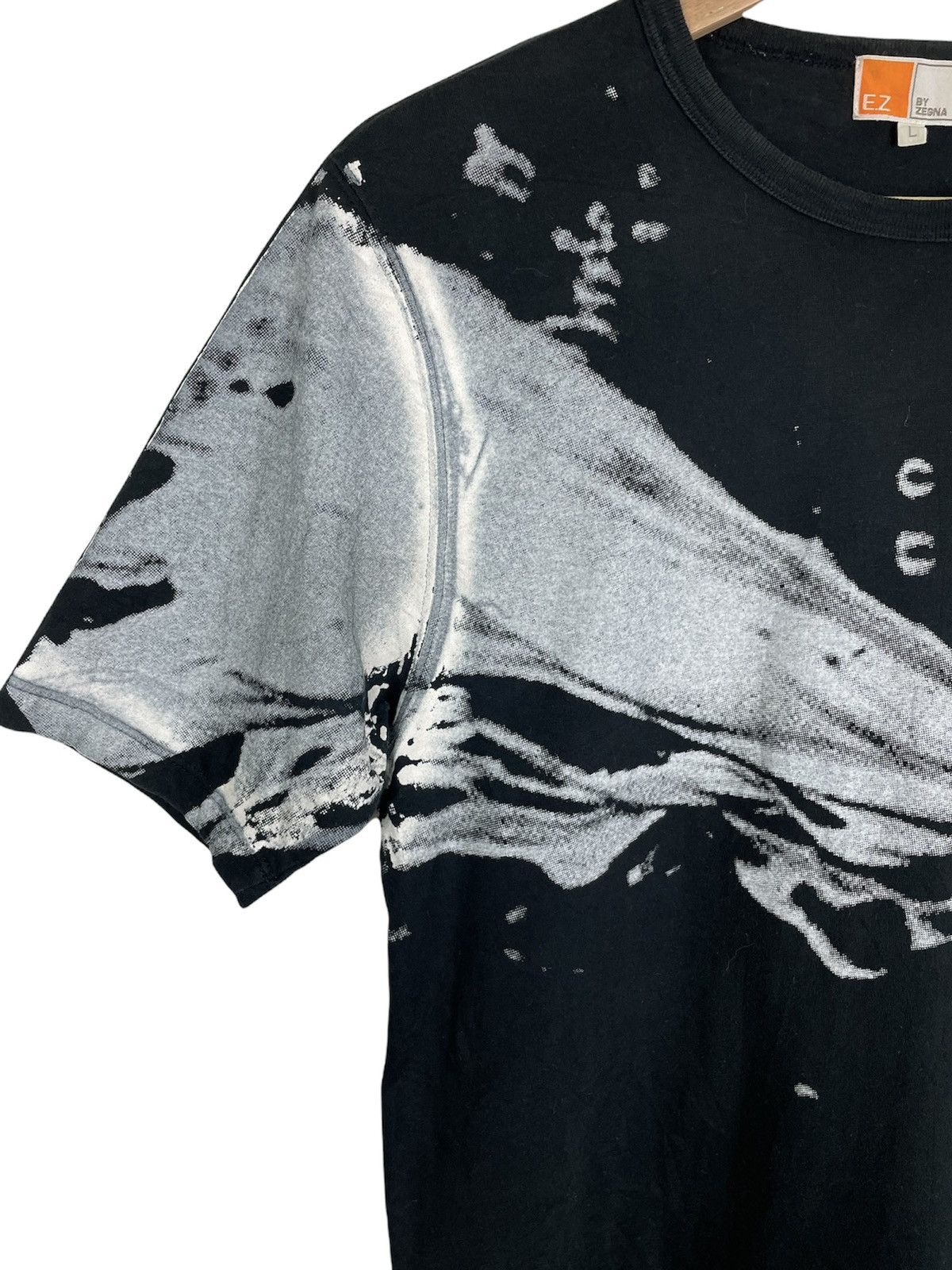 Ermenegildo Zegna × Z Zegna EZ by Zegna SS2004 | Liquid Abstract Print Tee L Size US S / EU 44-46 / 1 - 8 Thumbnail