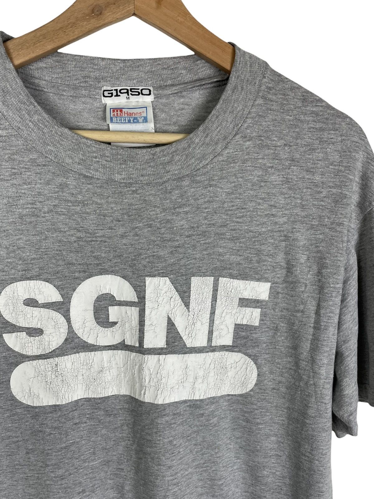Gallery1950 × Hanes × Vintage Gallery 1950 SGNF Tee Hanes | Japan Streetwear Archive Size US M / EU 48-50 / 2 - 5 Thumbnail