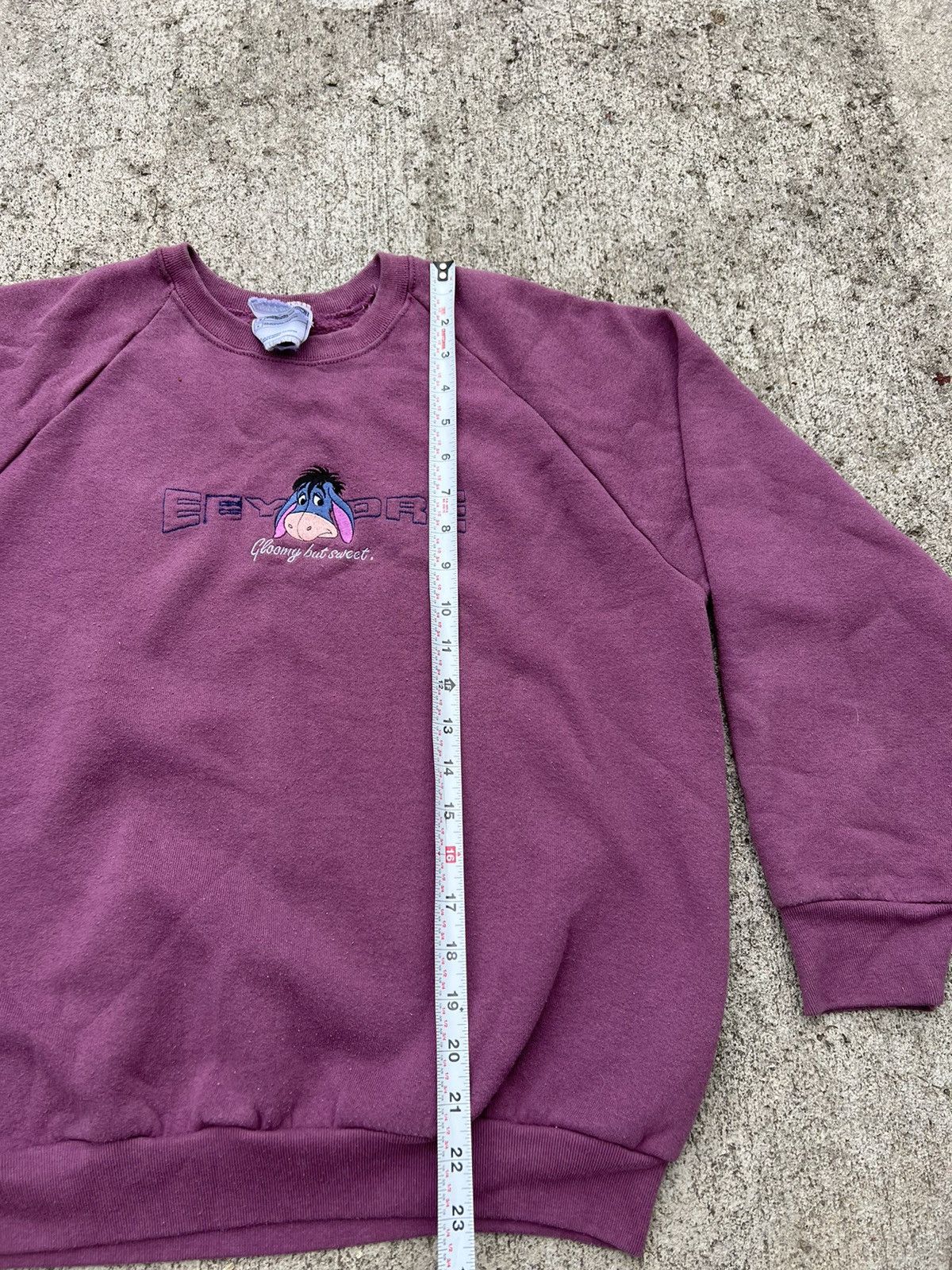 Disney × Vintage Vintage 90’s Eeyore Pooh Disney Embroidered Sweatshirt Size US M / EU 48-50 / 2 - 6 Thumbnail