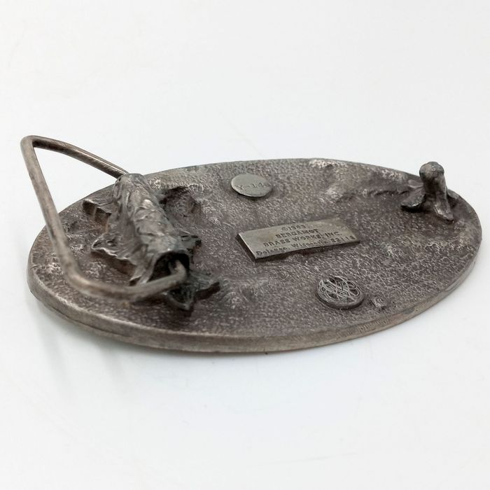 Other Oil Well Pumpjack Buckle Vintage Pump Jack Western Cowboy | Grailed