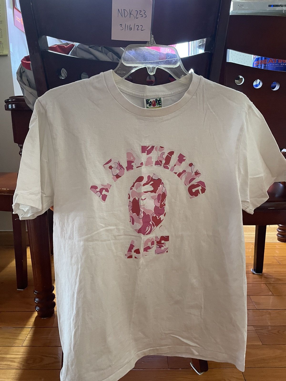 トップス A BATHING APE ORIGINAL FAKE KAWS BAPE × Original Fake KAWS MILO companion T-shirt NIGO A