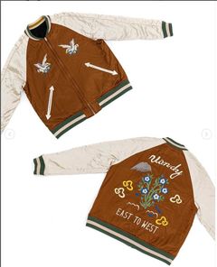 Vandythepink The Wizard of Oz Series Rabbit Embroidery Baseball Uniform  High Street Casual Men Women 1:1 Fashion Jacket