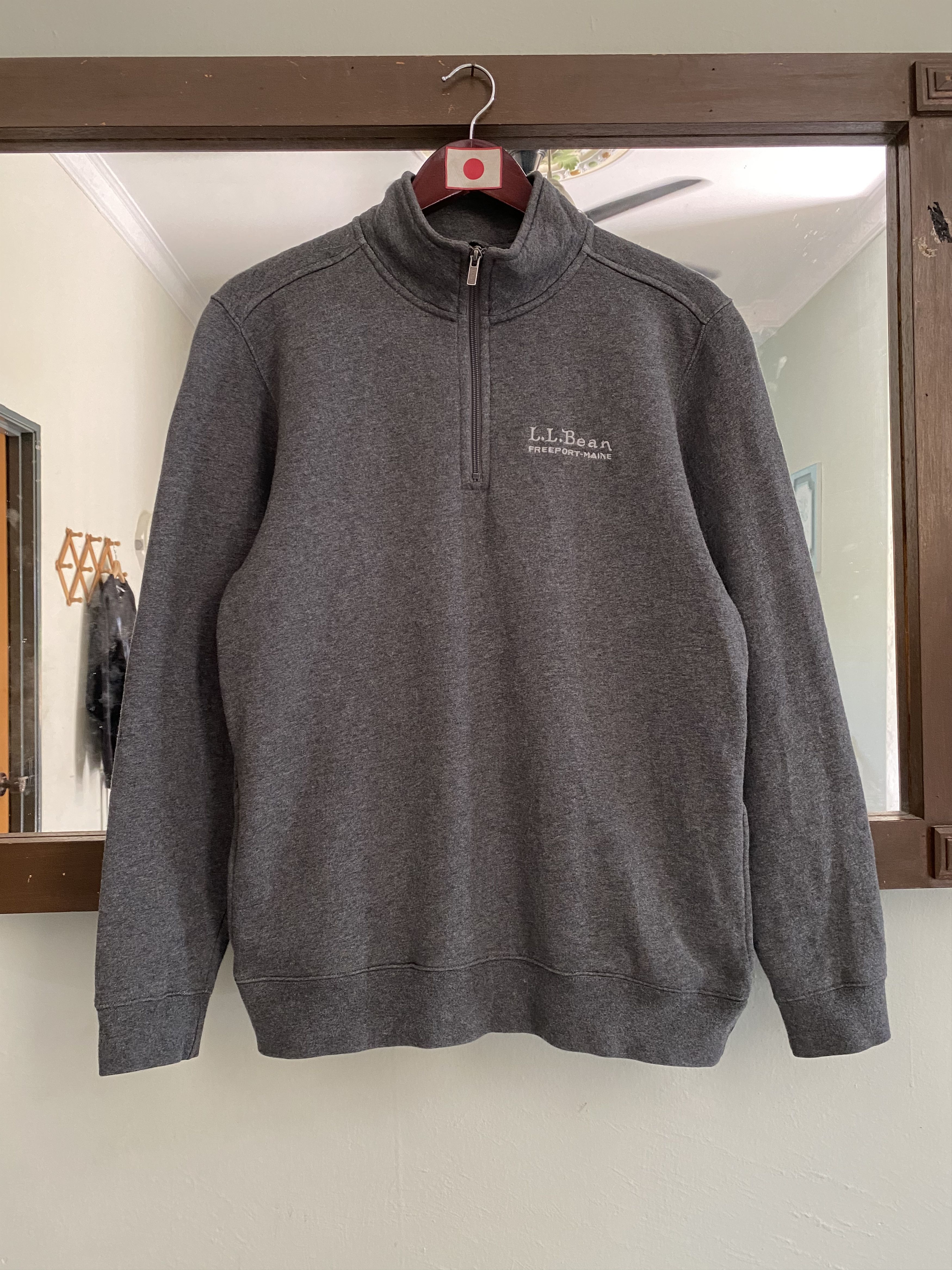 L L Bean 100 Years Sweatshirt Half Zip