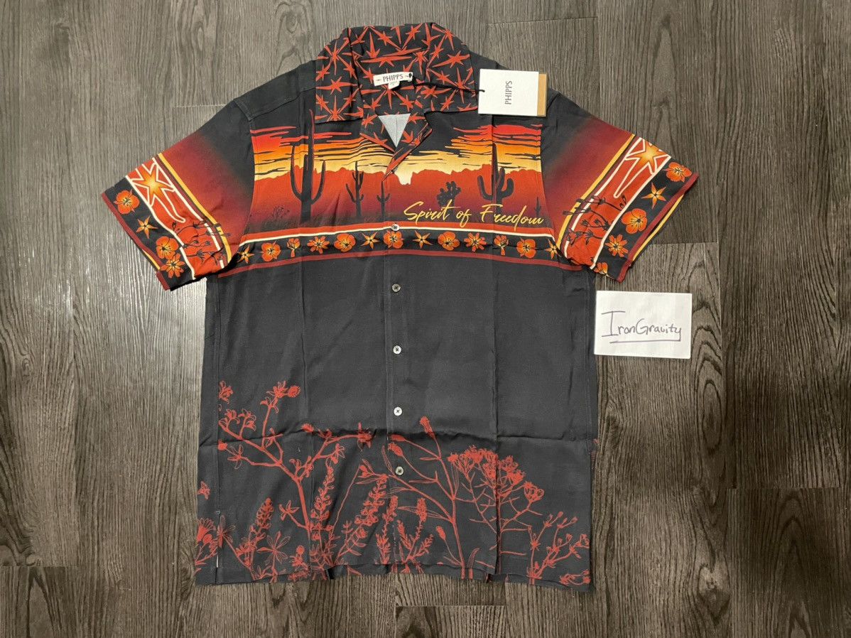 Phipps Phipps Bowling Shirt Spirit of Freedom Size S Small Size US S / EU 44-46 / 1 - 1 Thumbnail