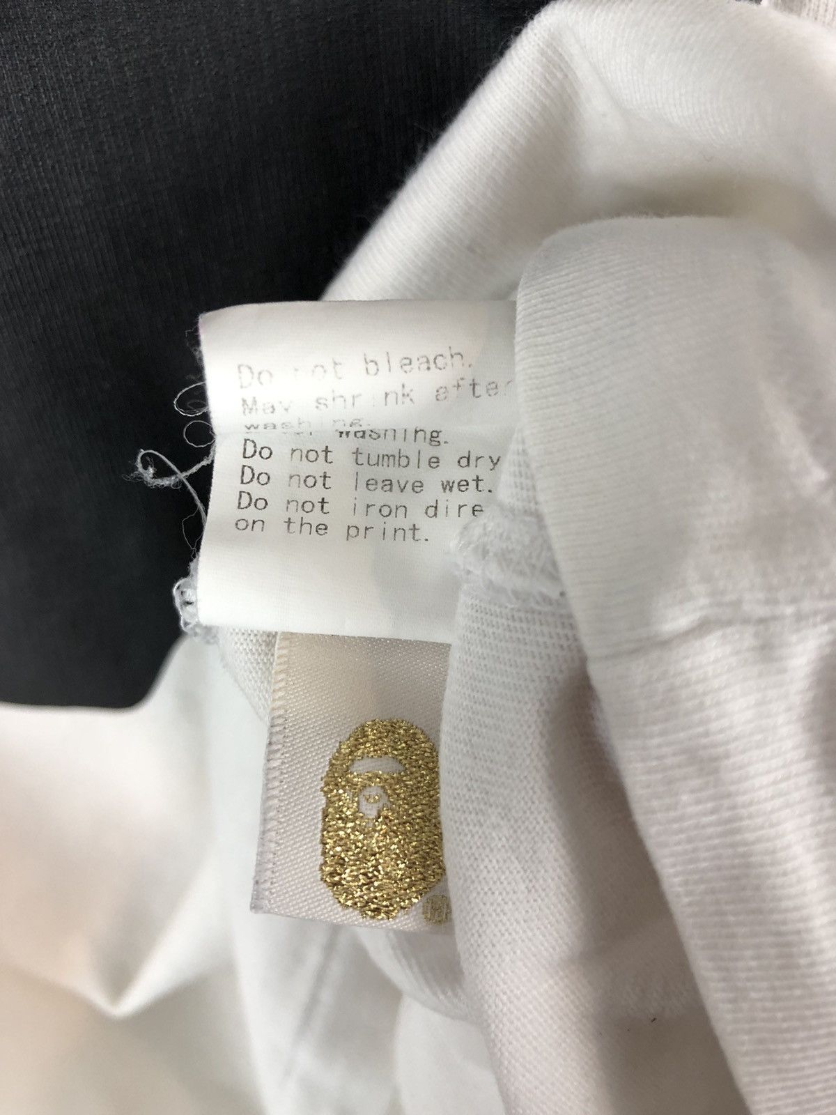 Bape Bape Head Logo L/S Shirt Tee Size US L / EU 52-54 / 3 - 7 Thumbnail