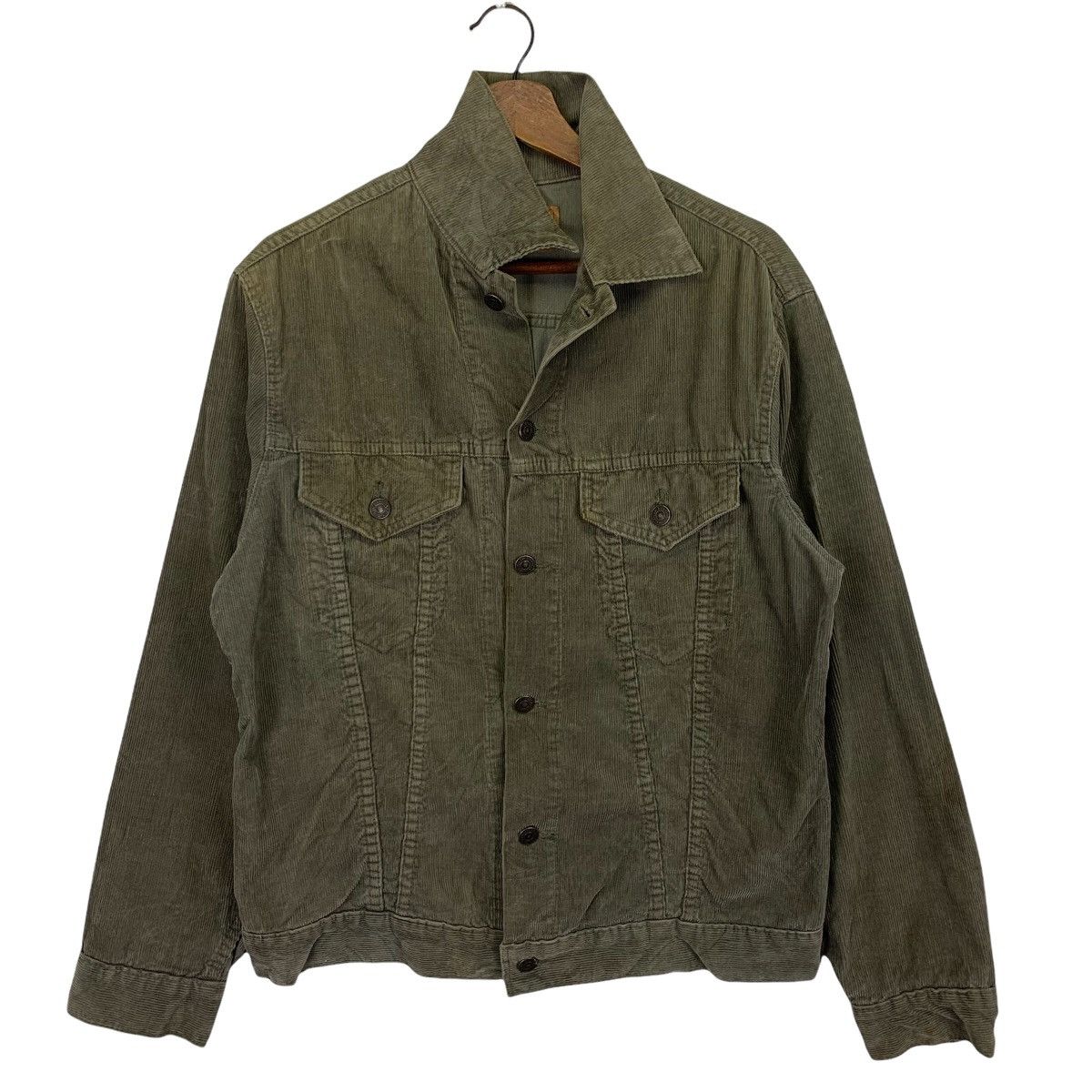 Levi's Vintage Levis Corduroy Denim Jacket Size US M / EU 48-50 / 2 - 1 Thumbnail