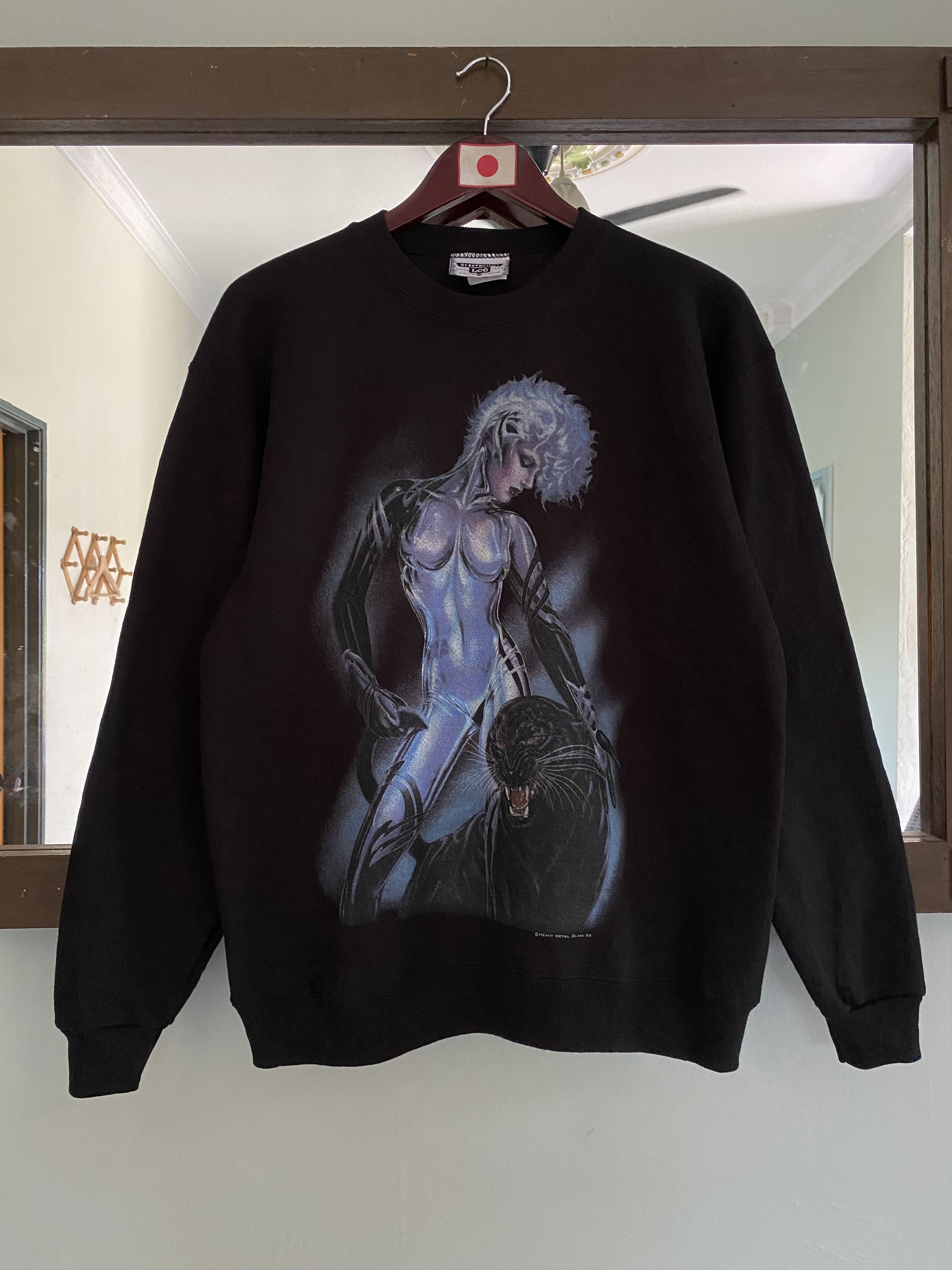 Band Tees Vintage 90s Heavy Metal Olivia 96 Sweatshirt Size US M / EU 48-50 / 2 - 1 Thumbnail