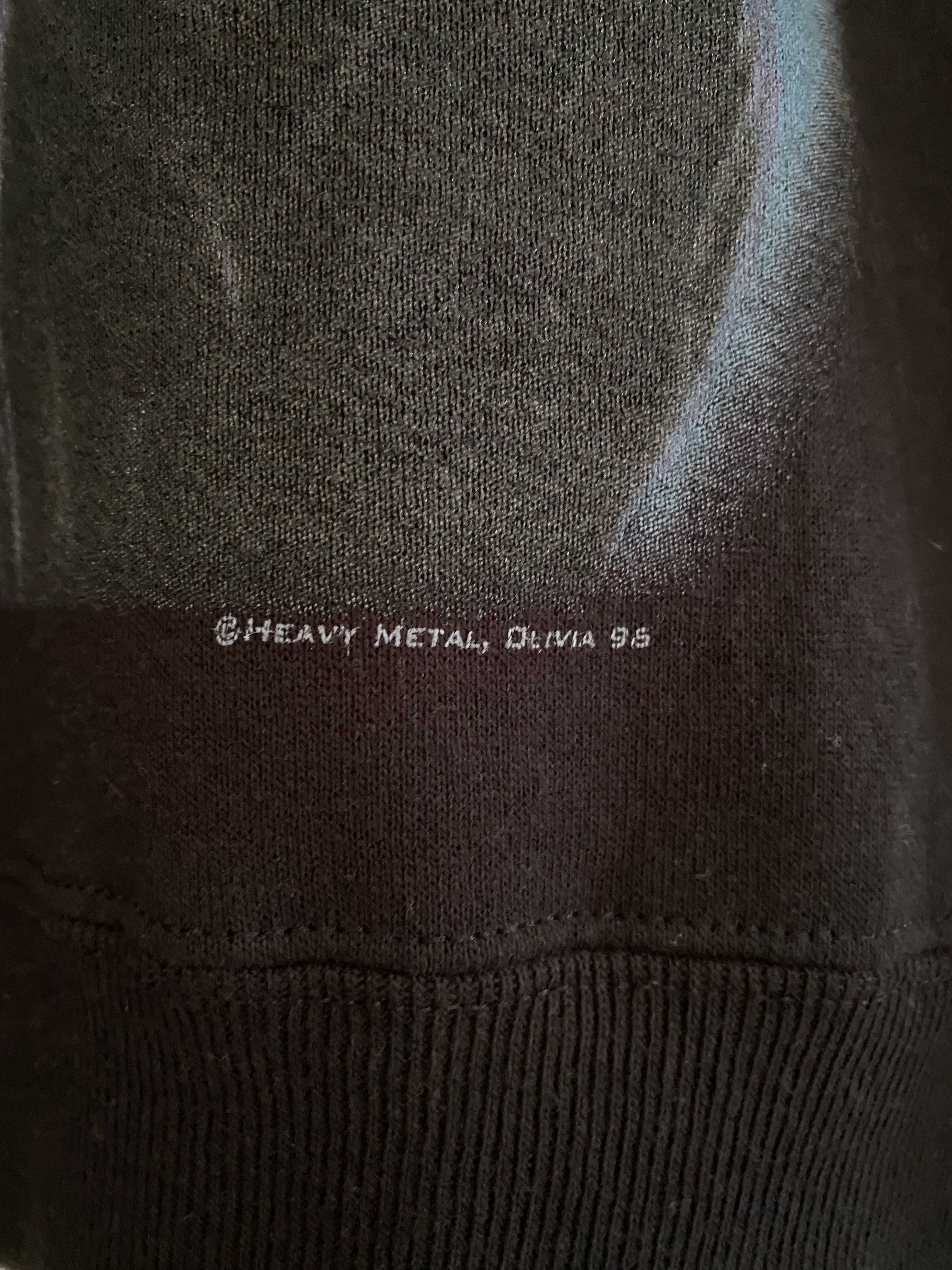 Band Tees Vintage 90s Heavy Metal Olivia 96 Sweatshirt Size US M / EU 48-50 / 2 - 3 Thumbnail