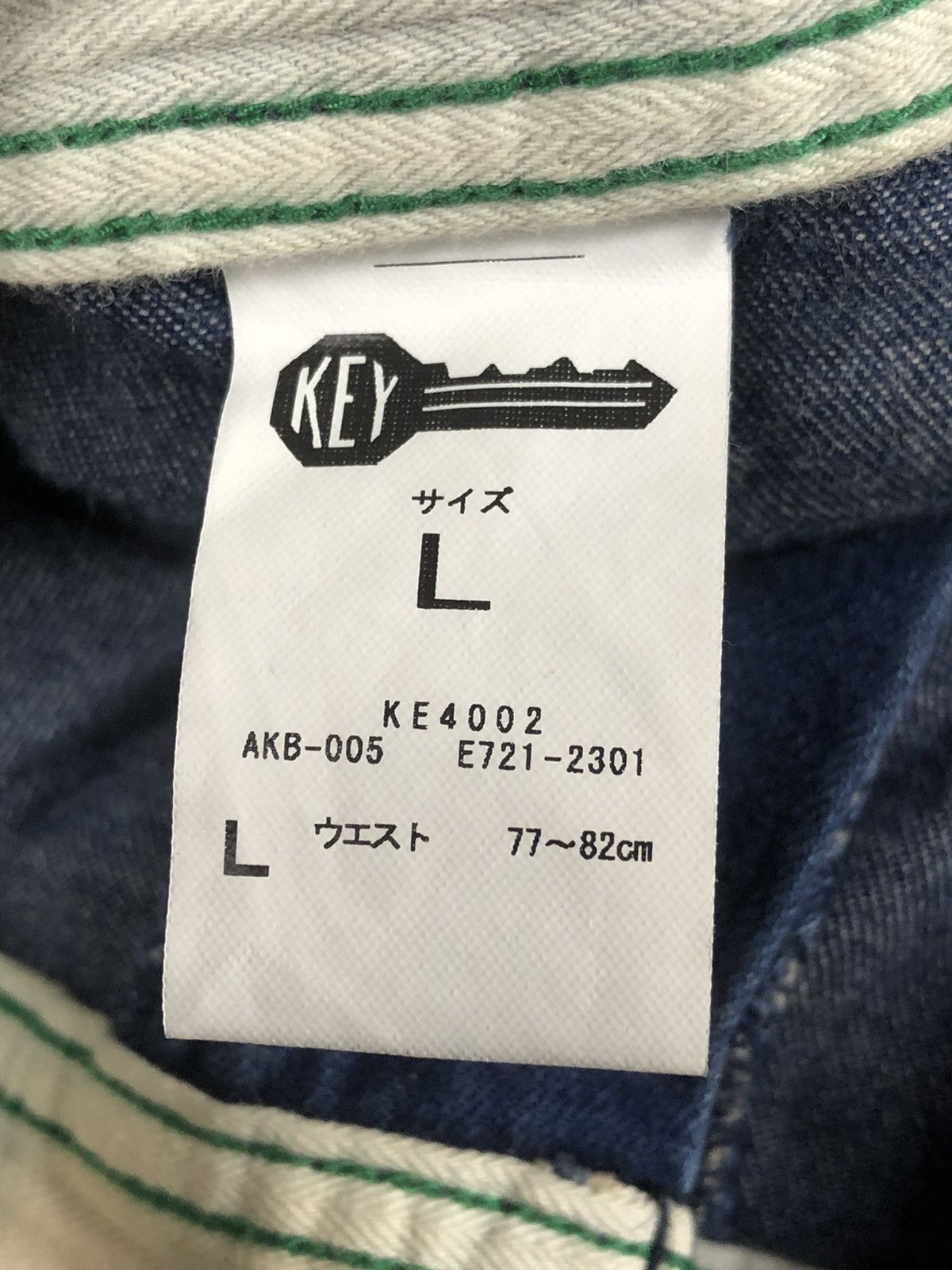 Vintage Vintage Key Industries Workwear Denim Size US 36 / EU 52 - 14 Thumbnail