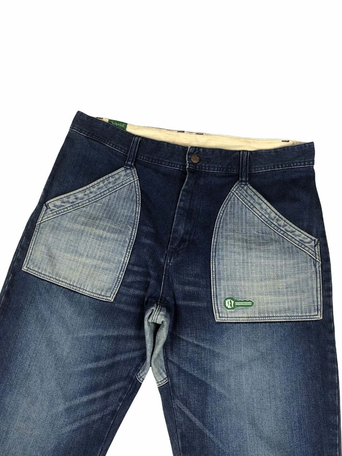 Vintage Vintage Key Industries Workwear Denim Size US 36 / EU 52 - 4 Thumbnail
