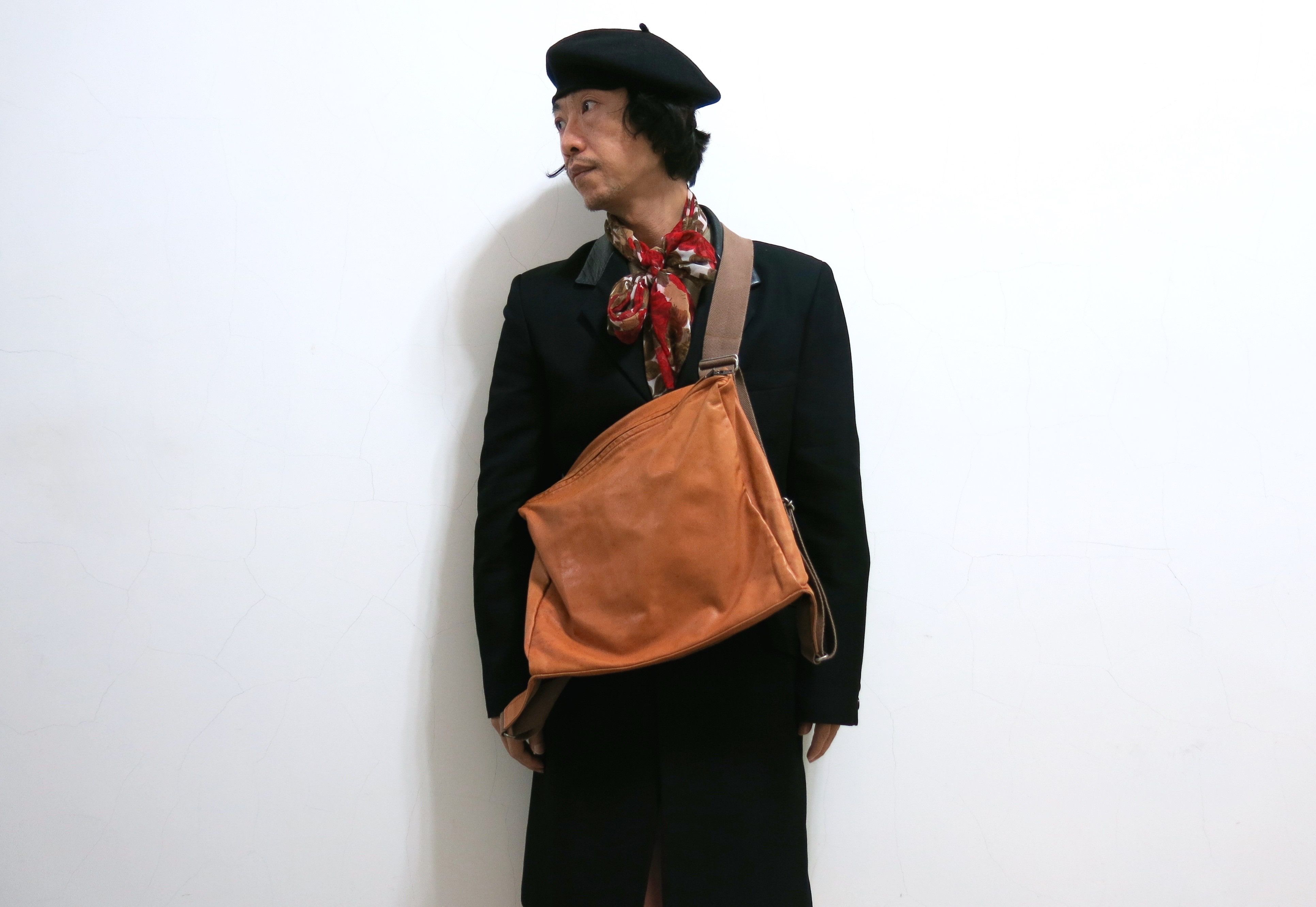Yohji Yamamoto Pour Homme 3-Way Horse Hide Cross Body Bag Size ONE SIZE - 12 Thumbnail