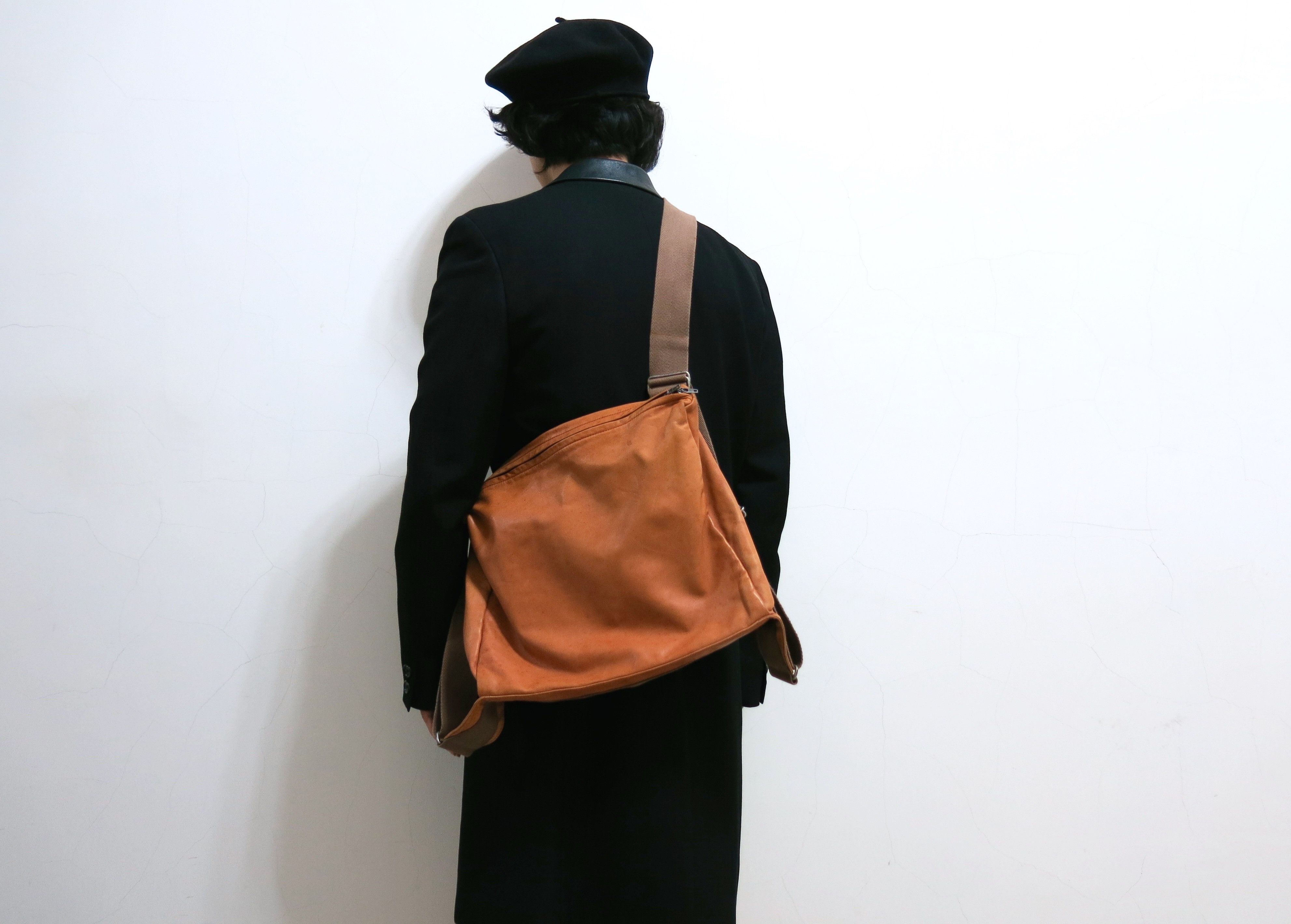 Yohji Yamamoto Pour Homme 3-Way Horse Hide Cross Body Bag Size ONE SIZE - 6 Thumbnail