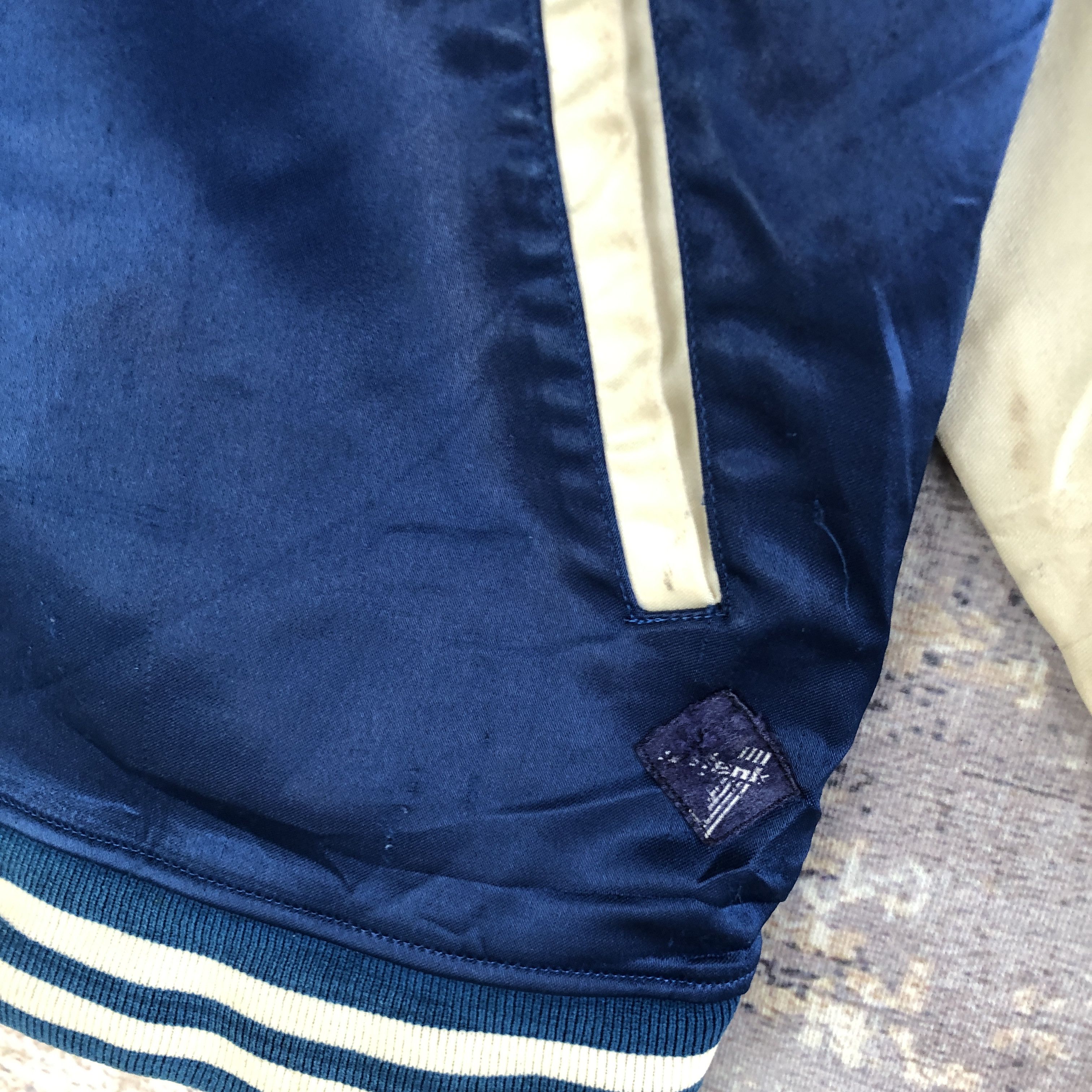 Japanese Brand × Vintage Vintage KC Baseball Jacket Japanese Satin Bomber Jackets Size US S / EU 44-46 / 1 - 6 Thumbnail