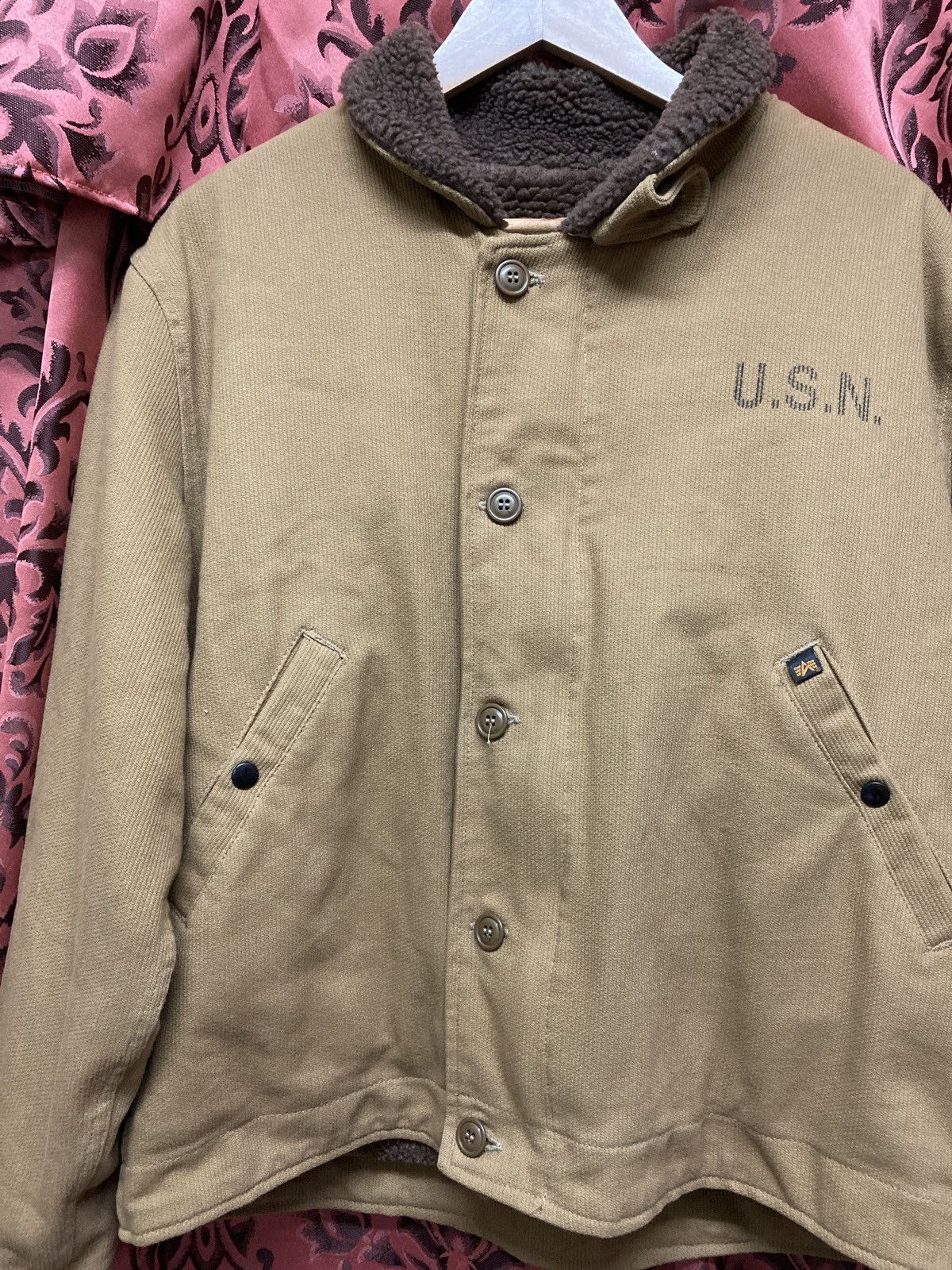 Alpha Industries Wool Deck Jacket ALPHA N-1 Deck Jacket