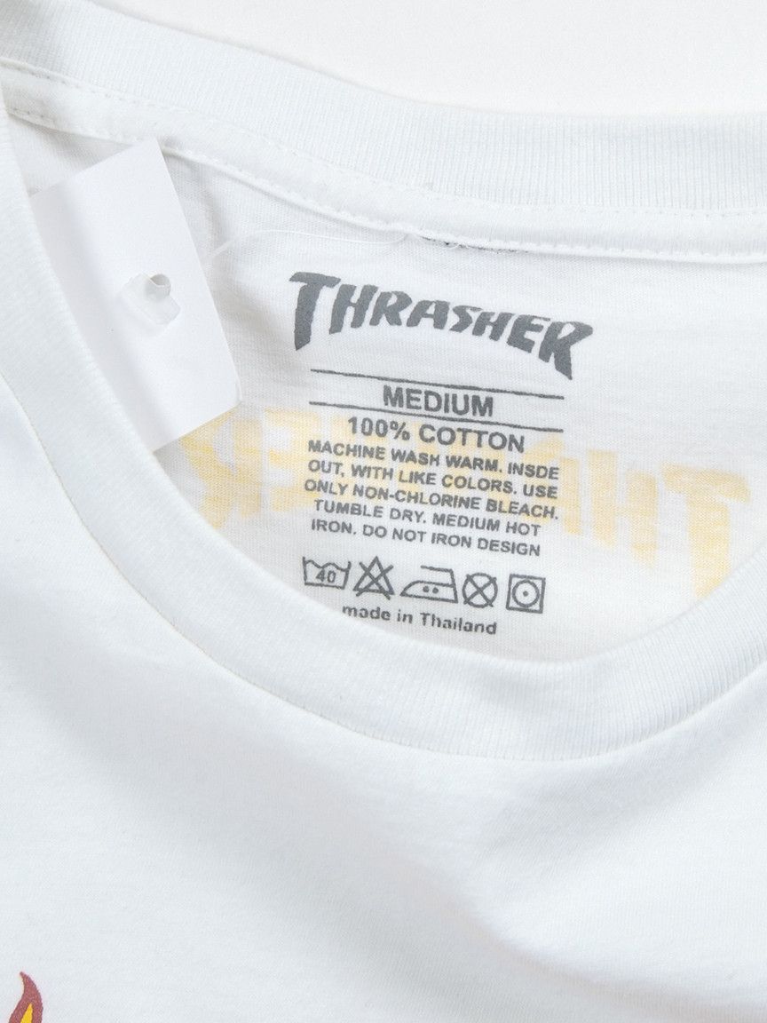 Thrasher Magazine Flame Logo Long Sleeve S-M